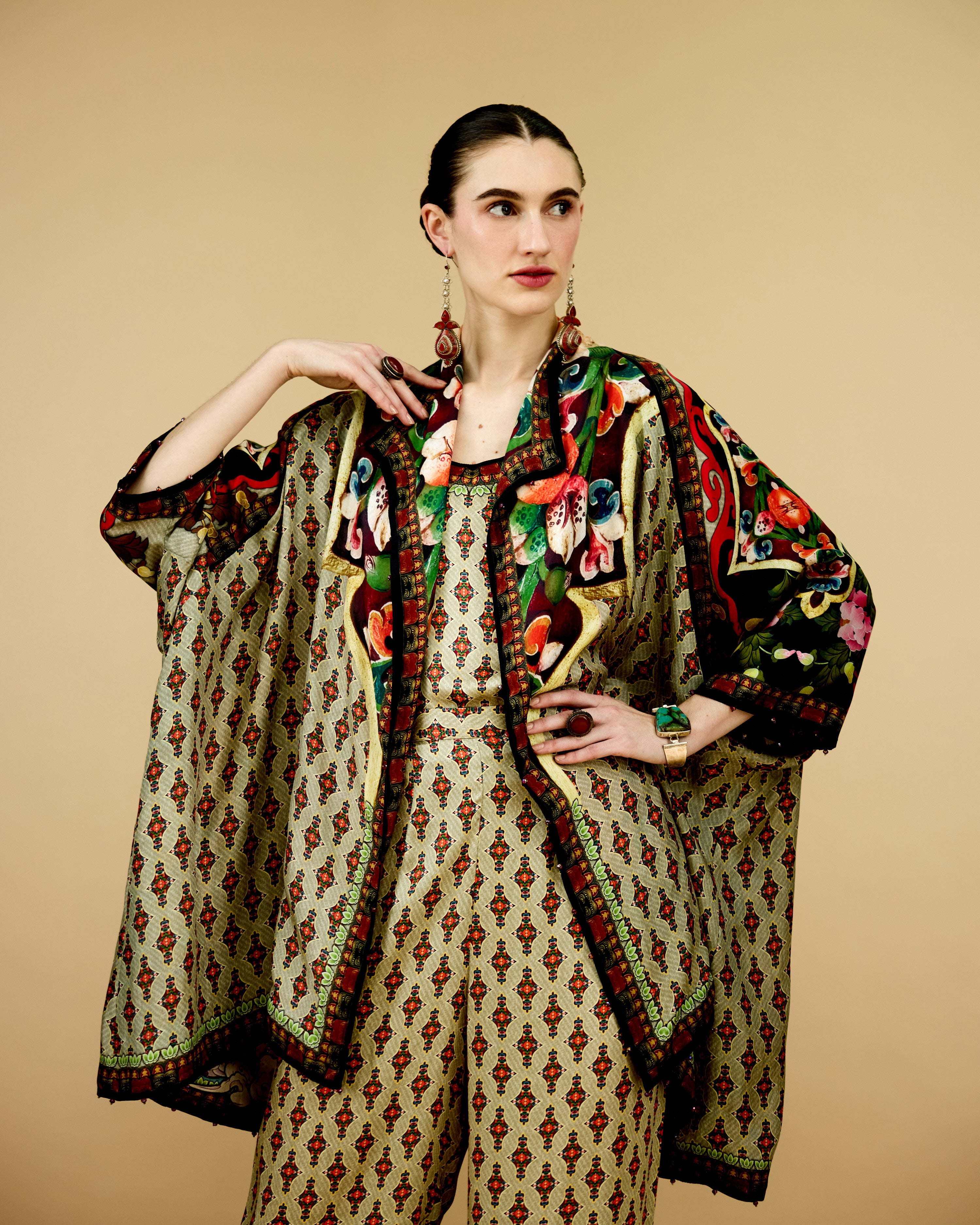 Ladakh : Adhira - Beige/Multi