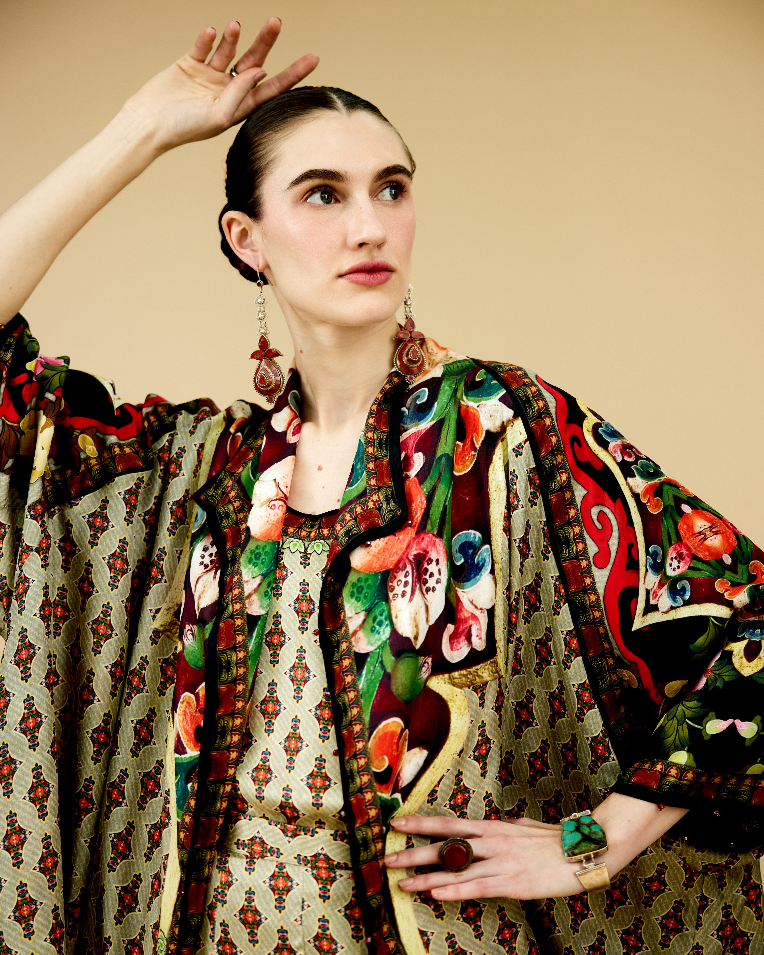 Ladakh : Adhira - Beige/Multi
