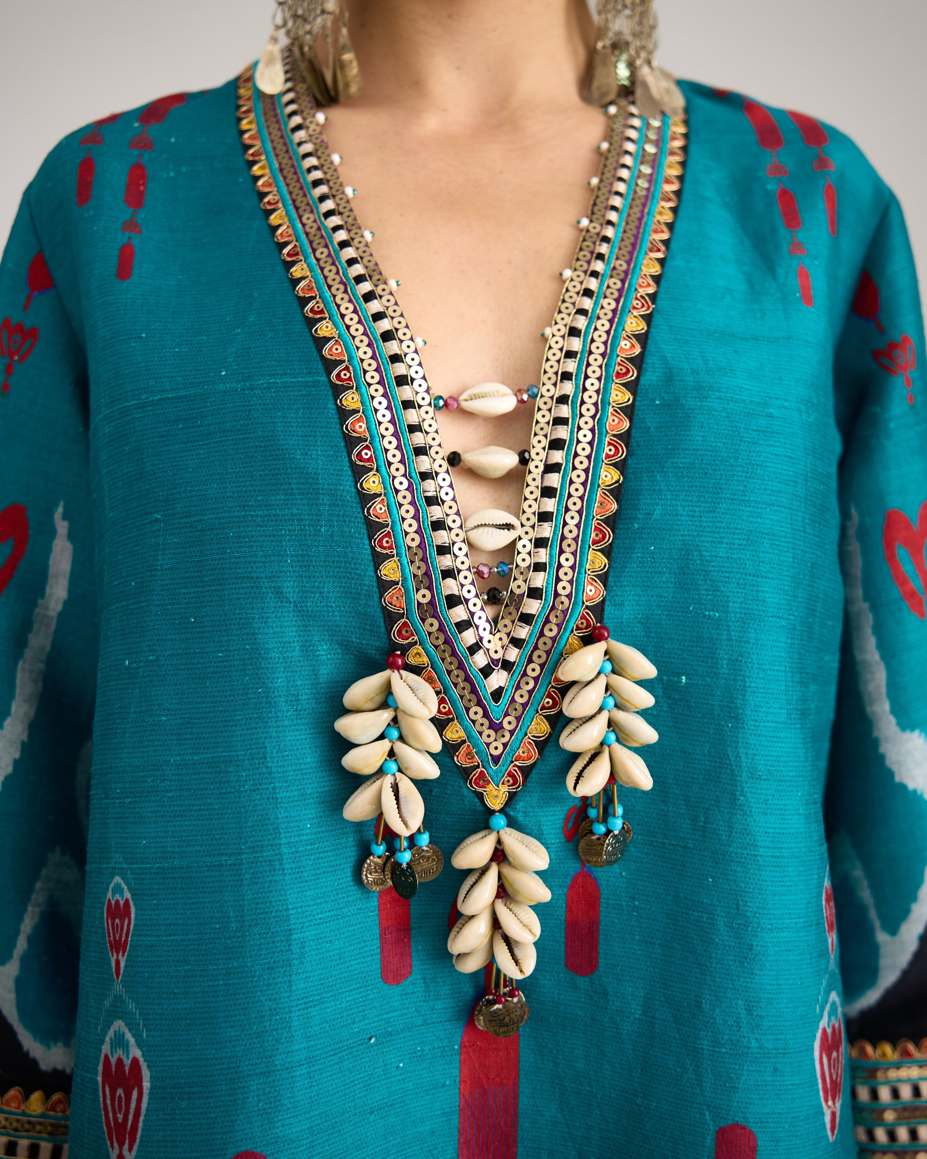 Tangier : Resham - Turquoise