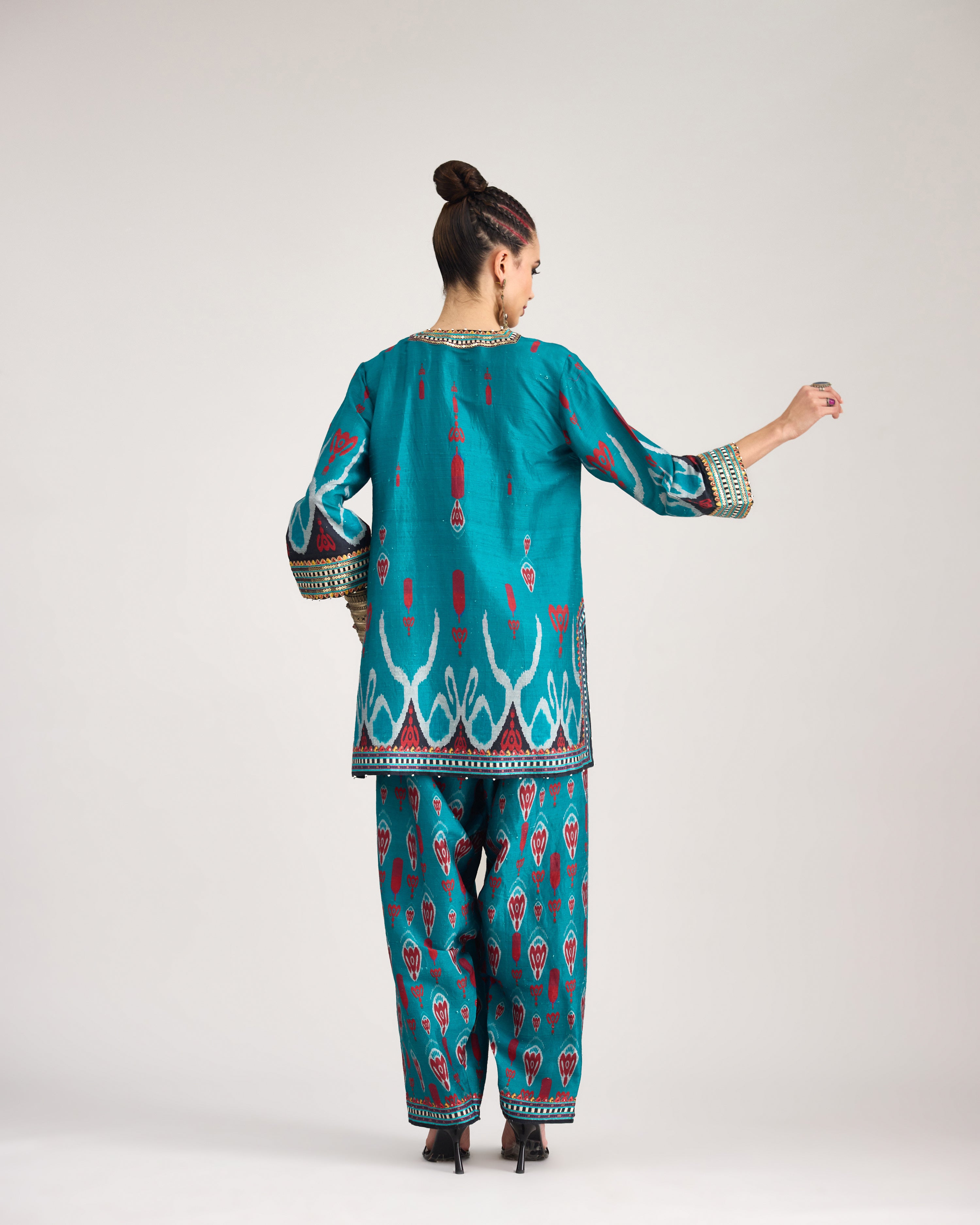 Tangier : Resham - Turquoise