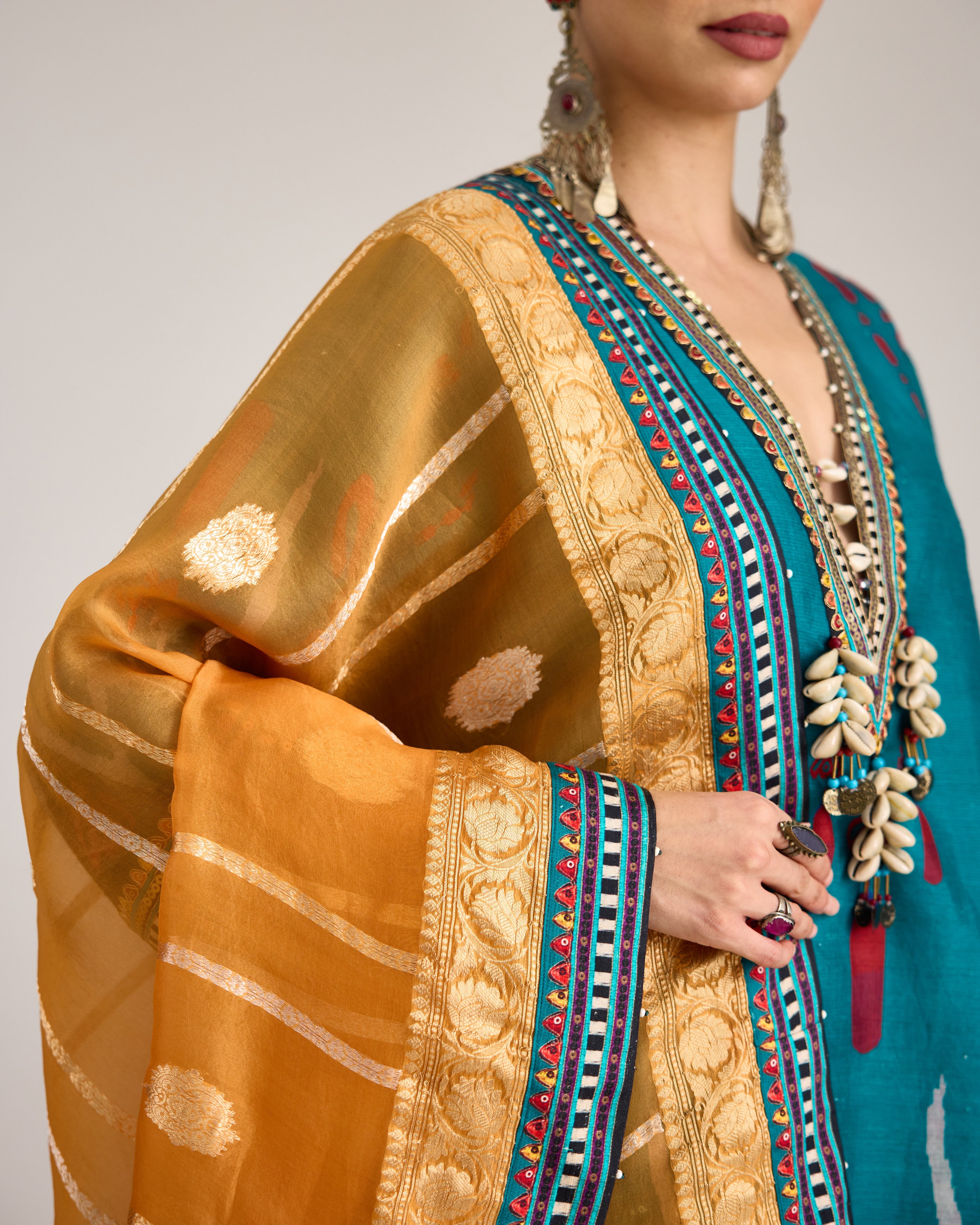 Tangier : Resham - Turquoise