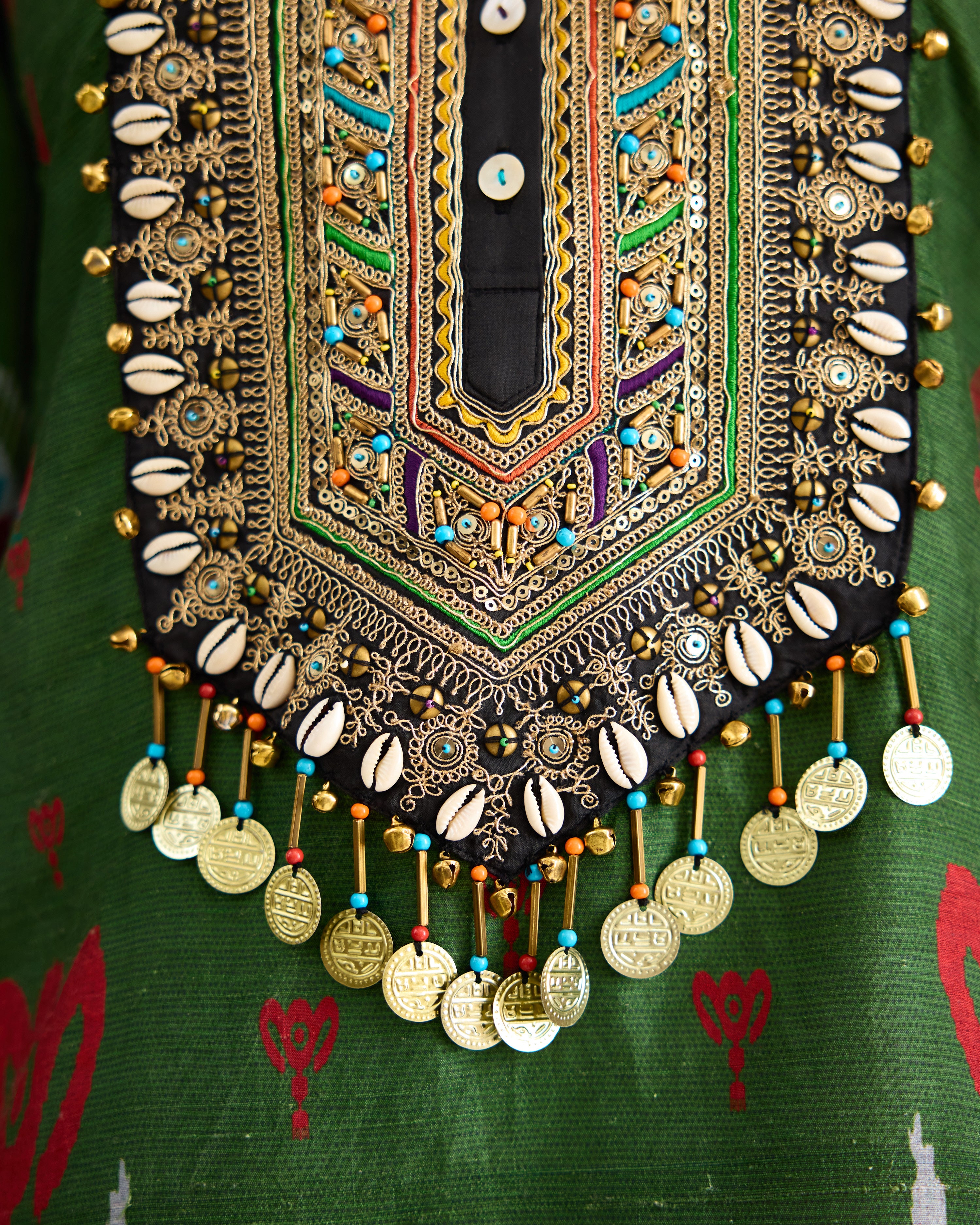 Tangier : Resham - Emerald