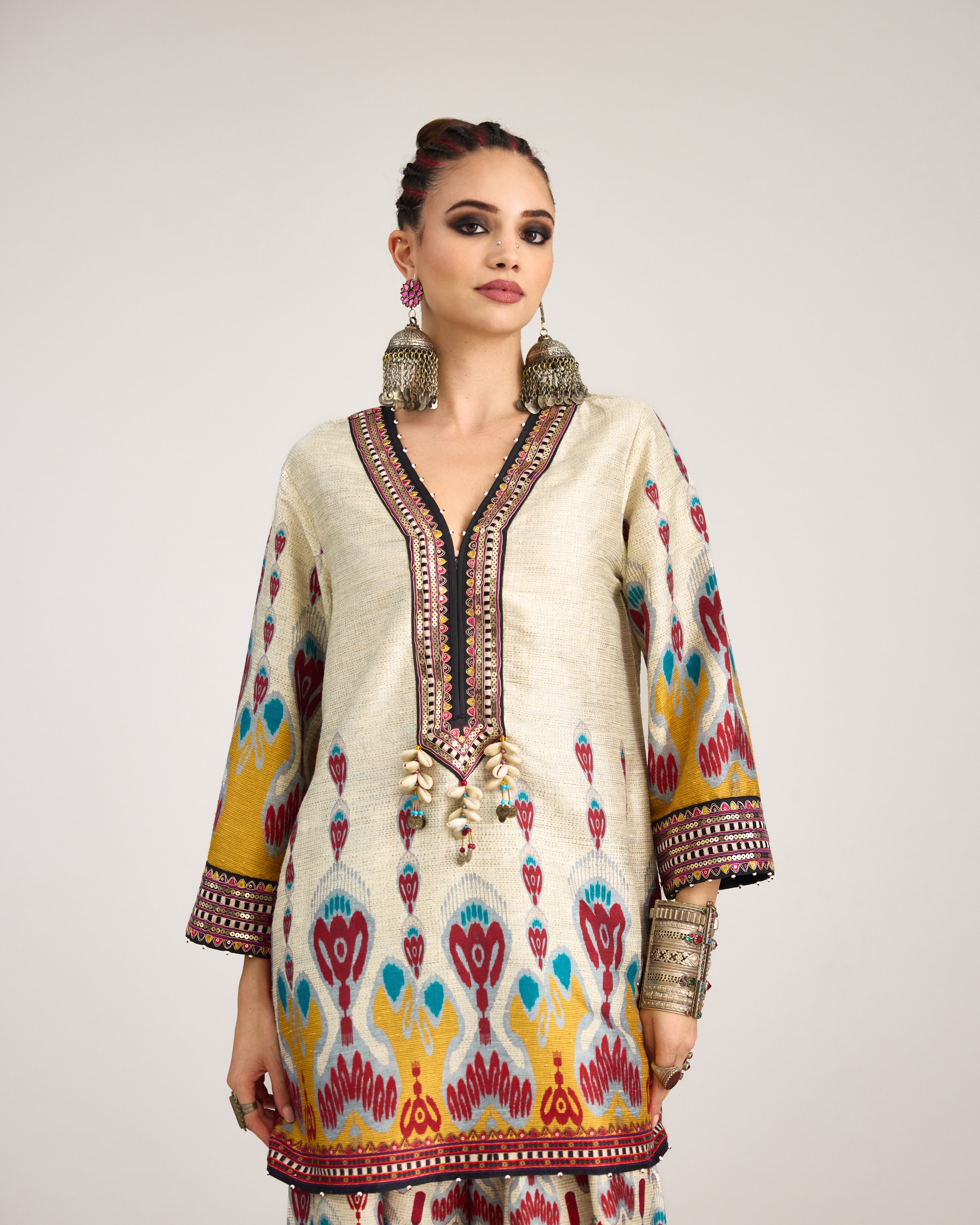 Tangier : Resham - Eggshell