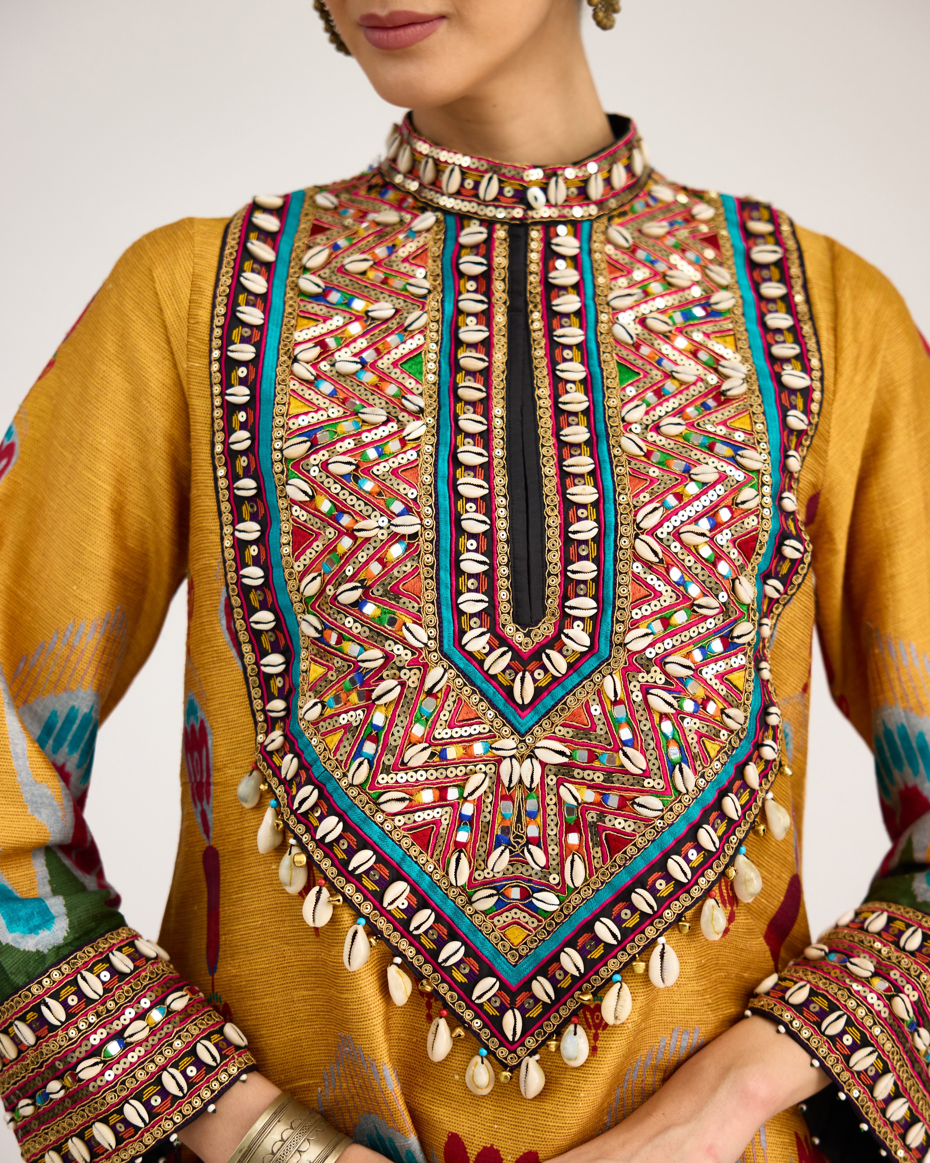Tangier : Resham - Mustard