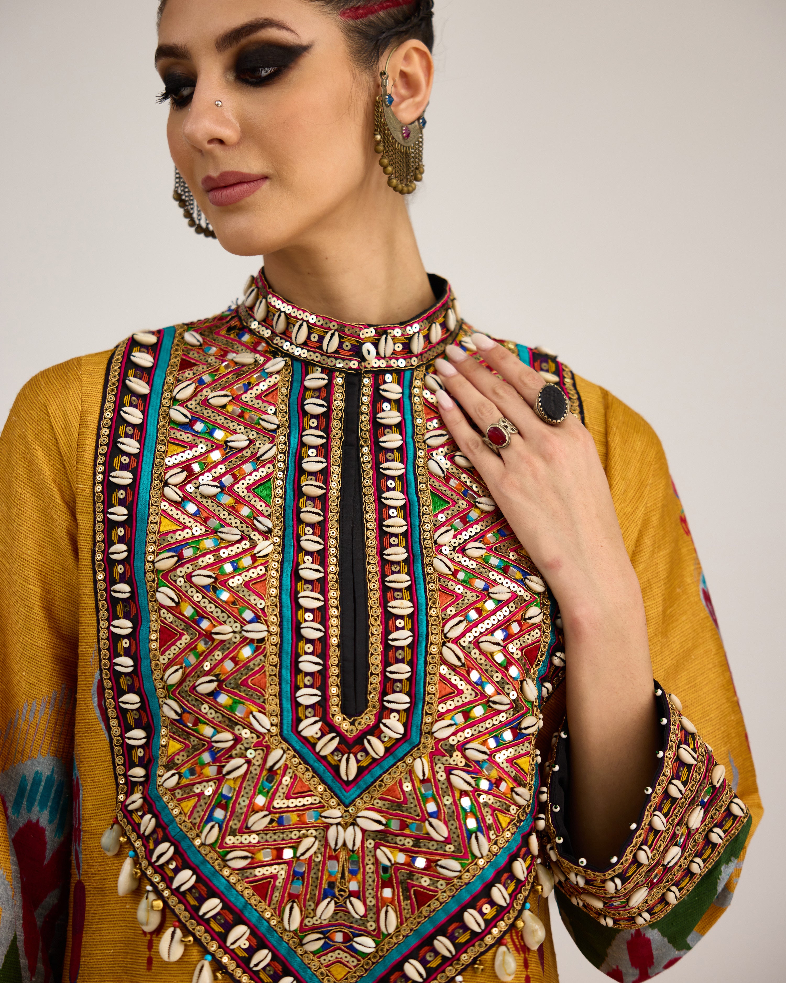Tangier : Resham - Mustard