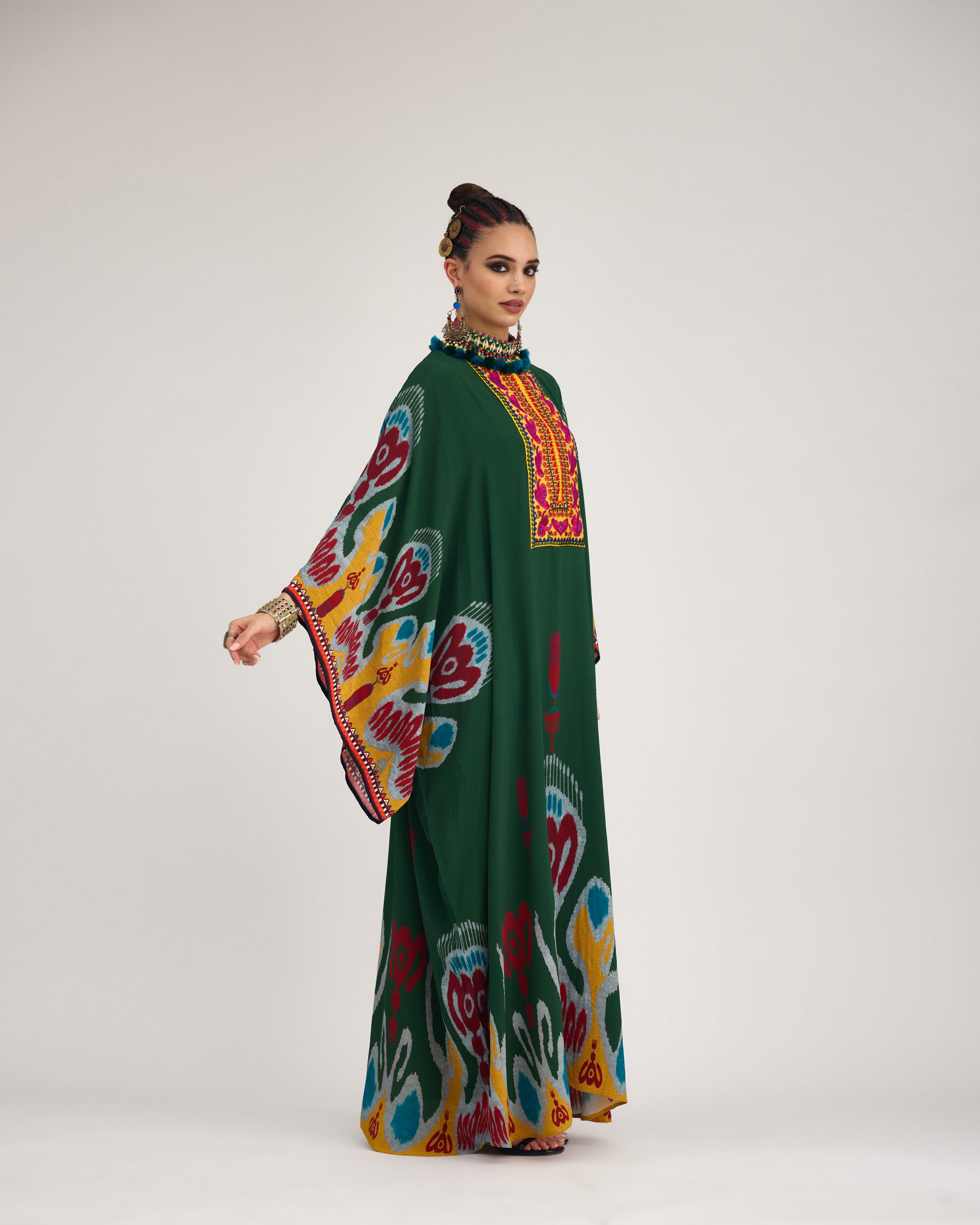 Tangier : Beatrice - Emerald/Yellow