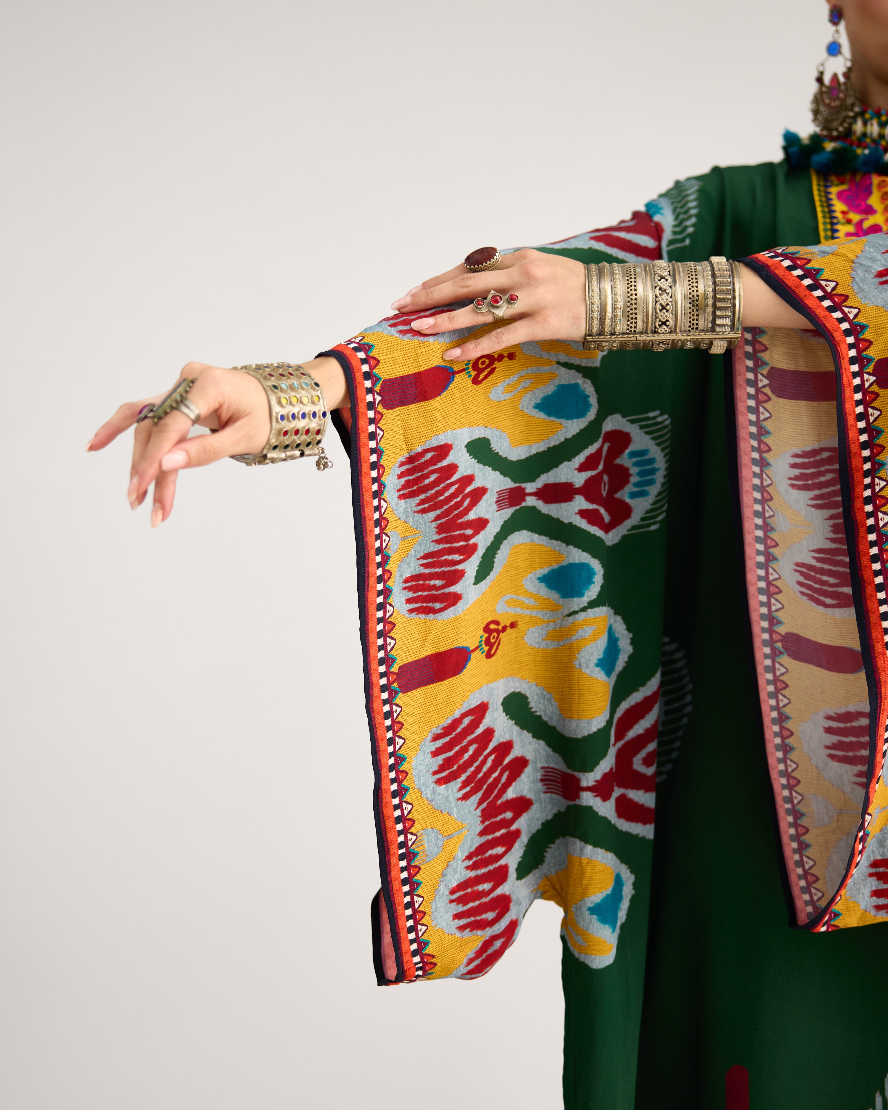 Tangier : Beatrice - Emerald/Yellow