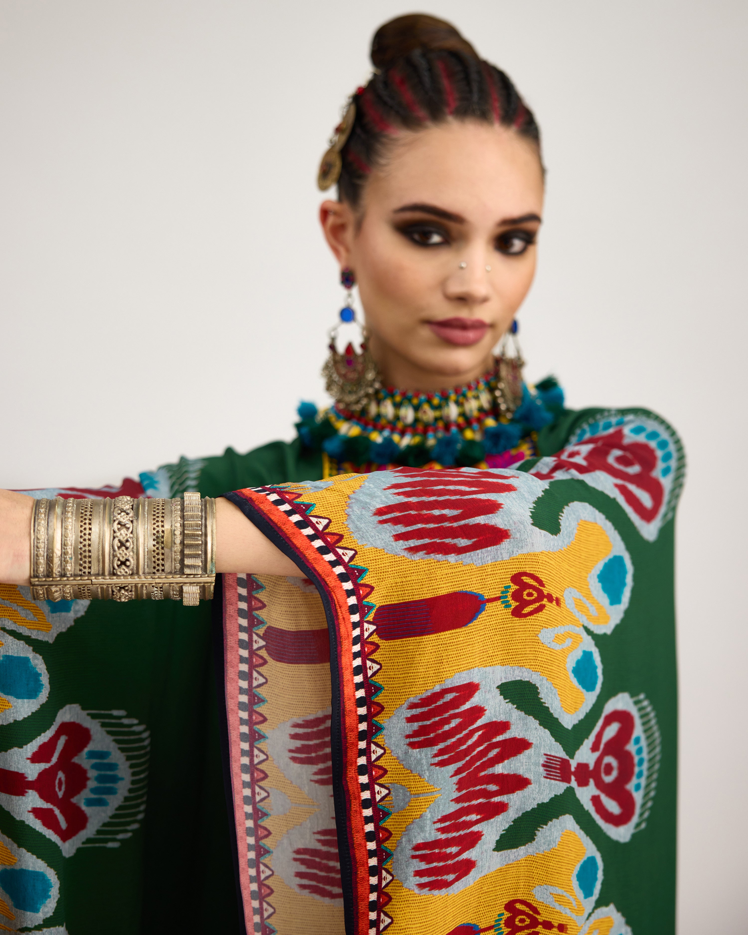 Tangier : Beatrice - Emerald/Yellow