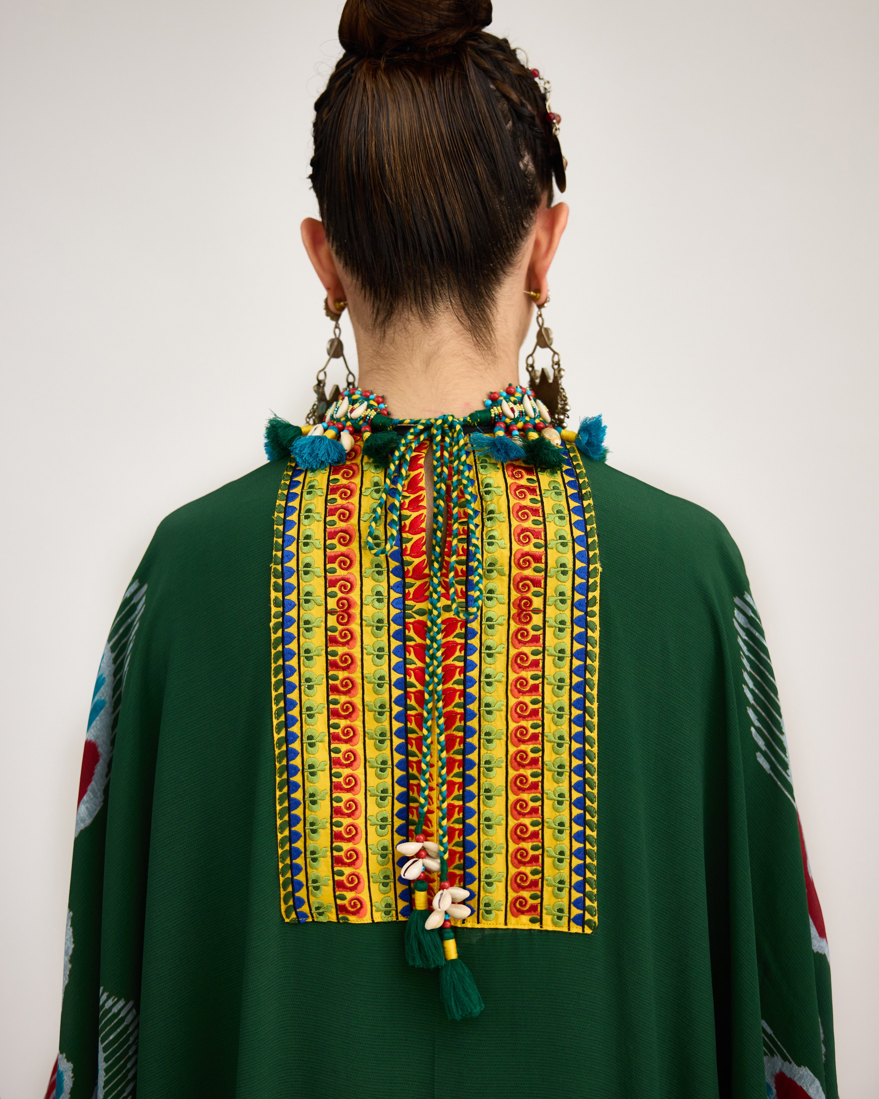Tangier : Beatrice - Emerald/Yellow