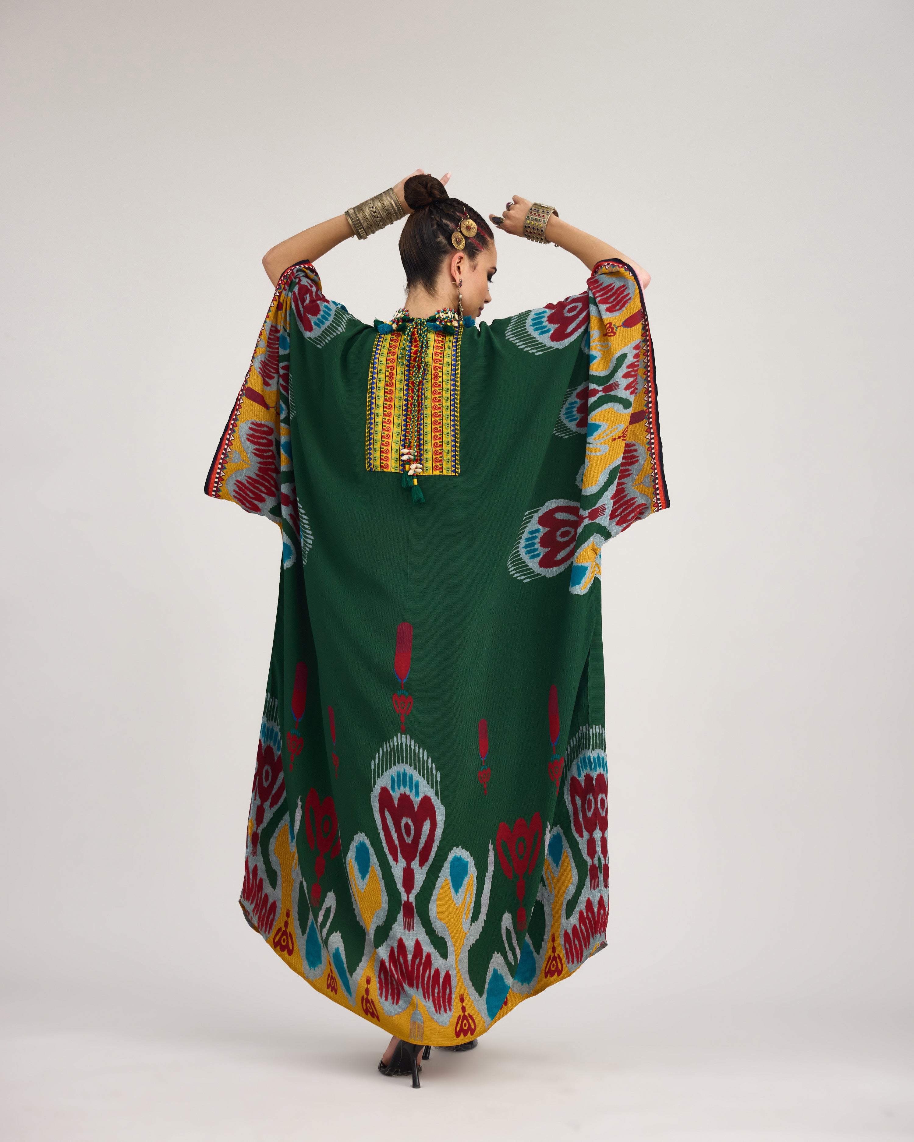 Tangier : Beatrice - Emerald/Yellow