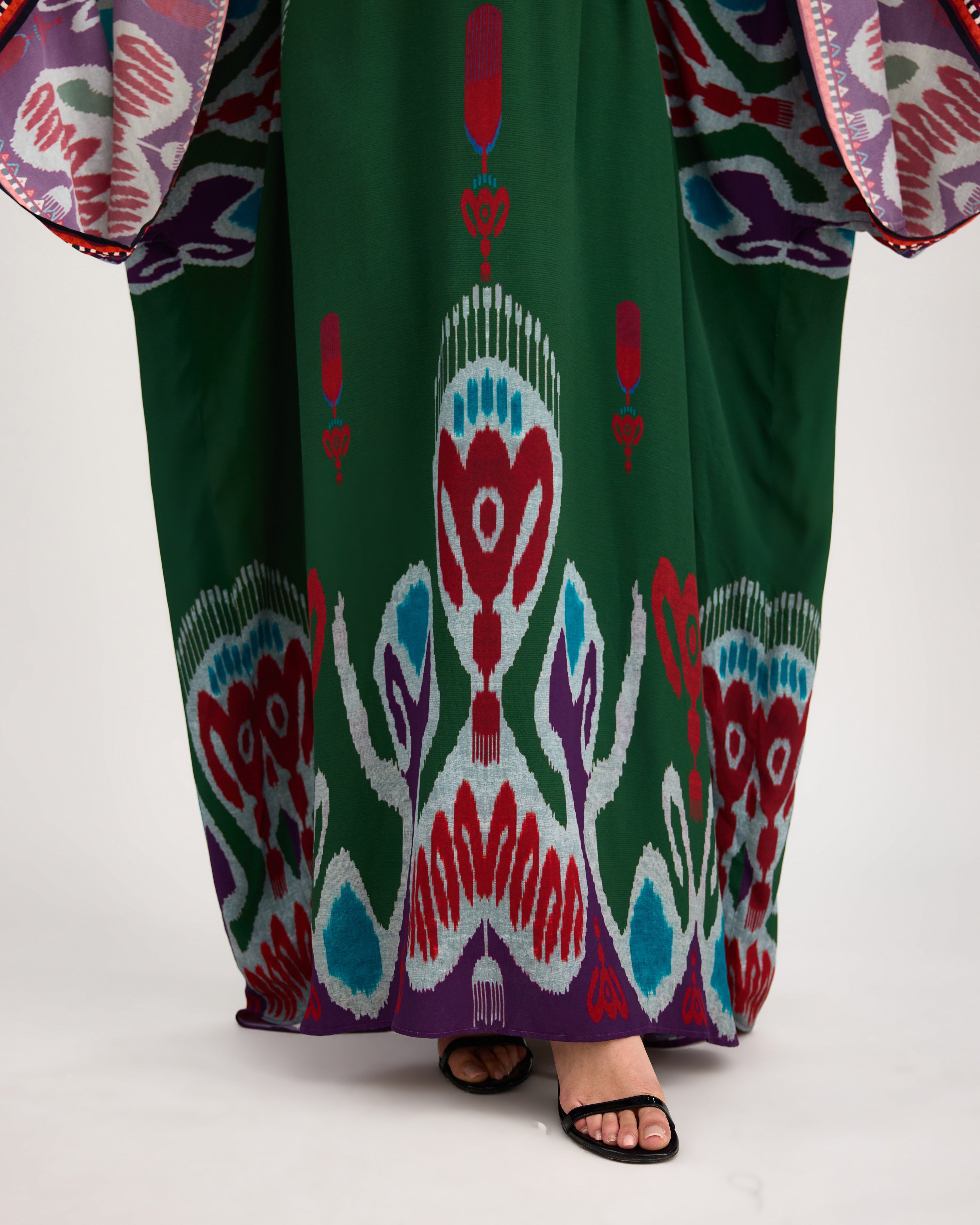 Tangier : Beatrice - Emerald/Purple