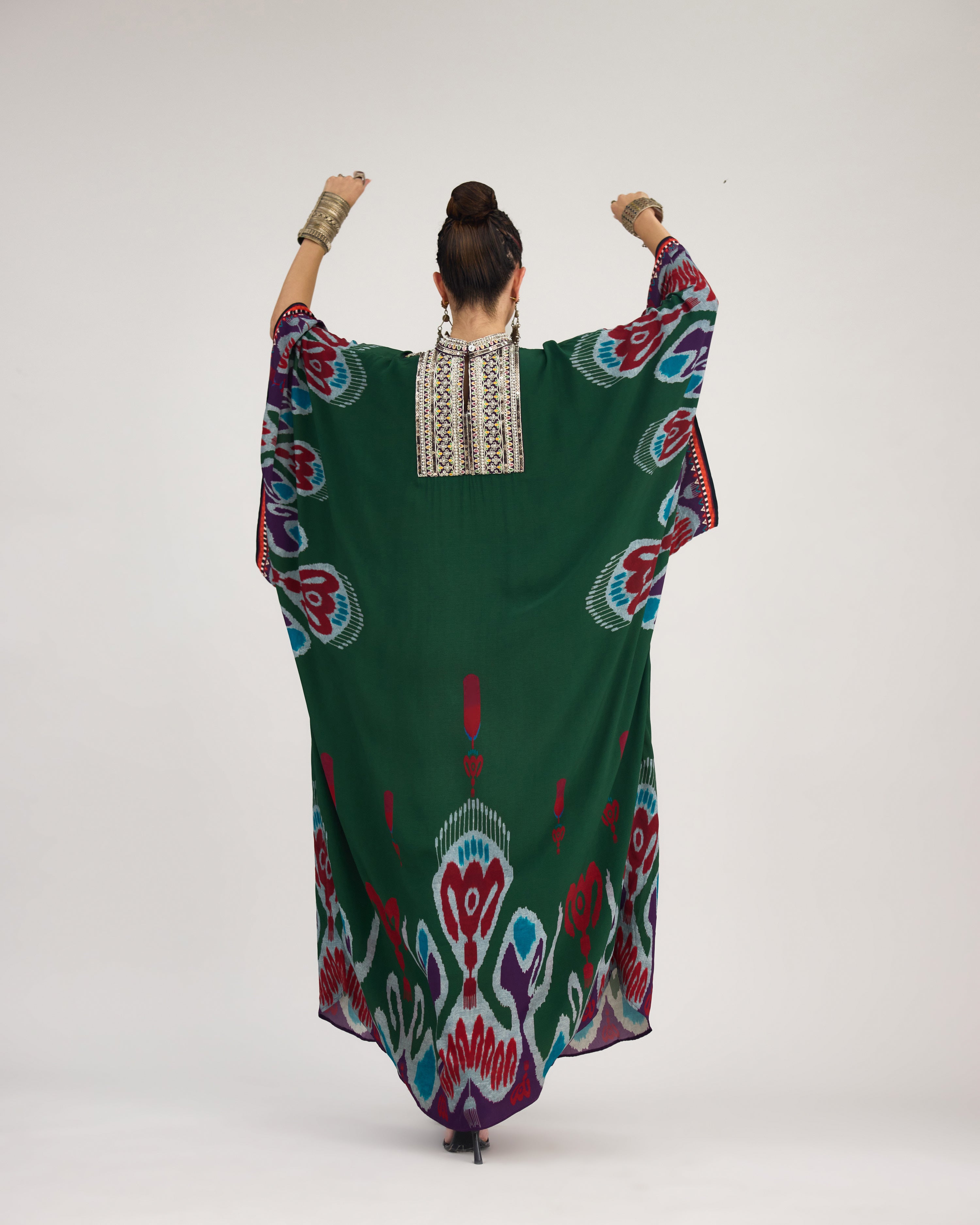 Tangier : Beatrice - Emerald/Purple