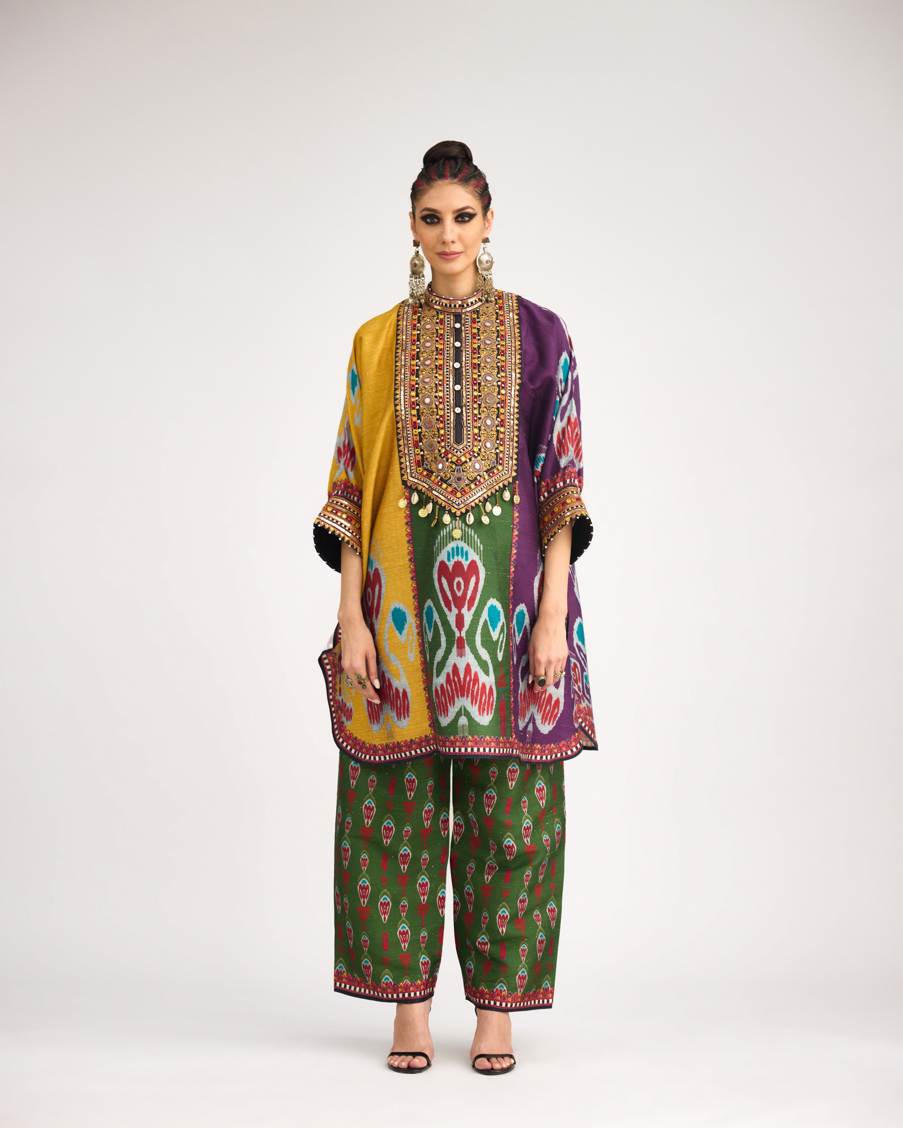 Tangier : Myra - Emerald/Multi