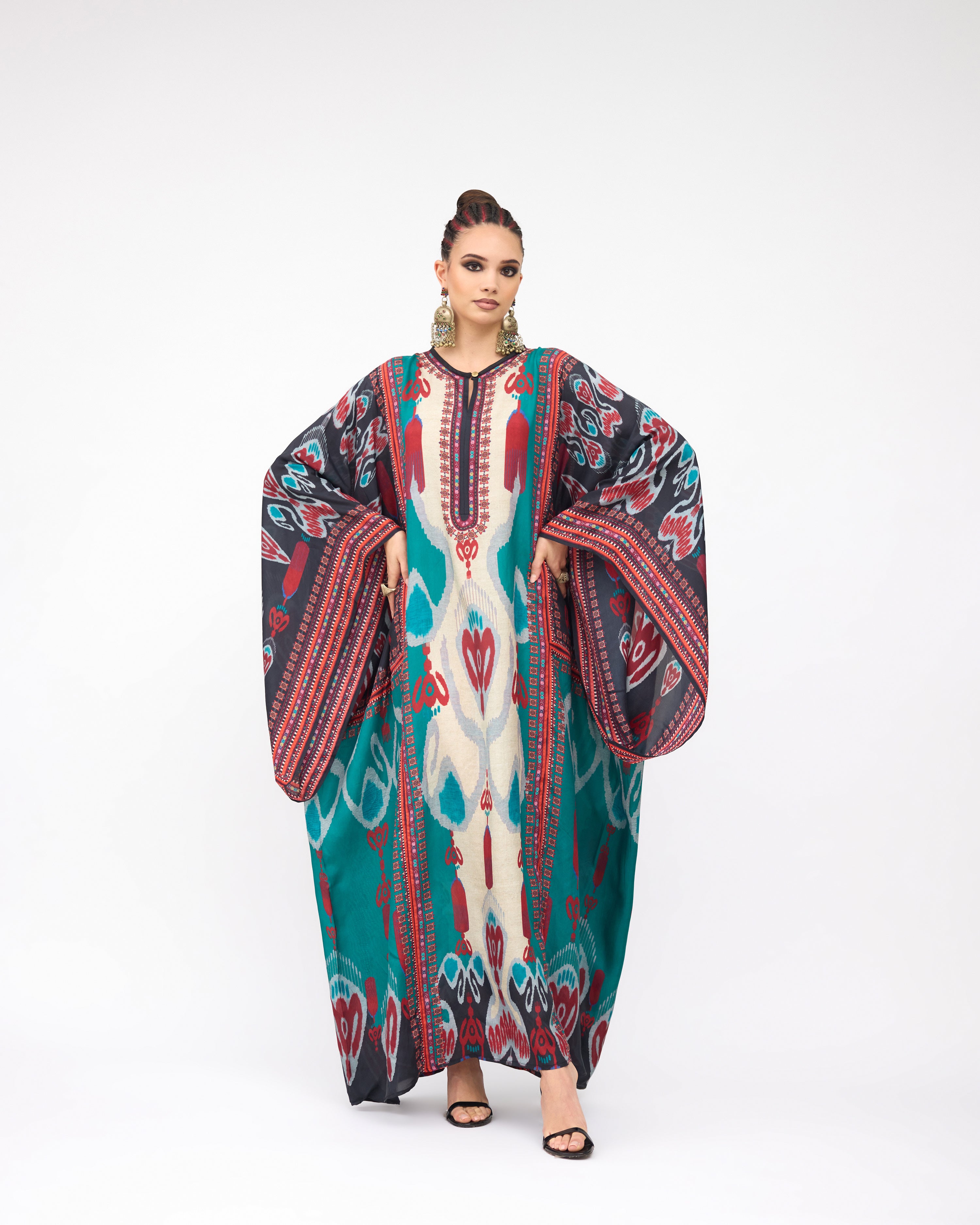 Tangier : Beatrice - Eggshell/Turquose