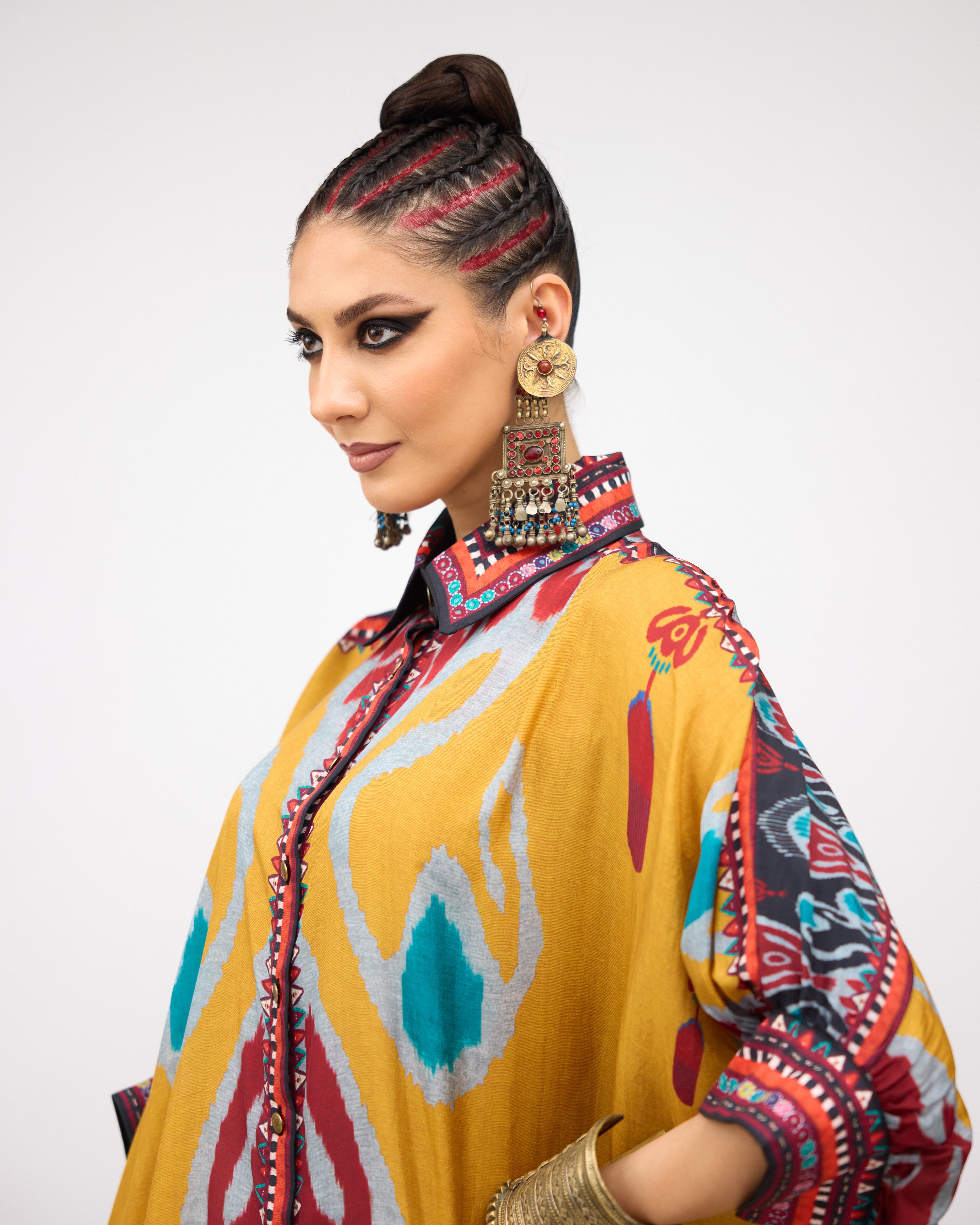 Tangier : Kamara - Mustard/Multi
