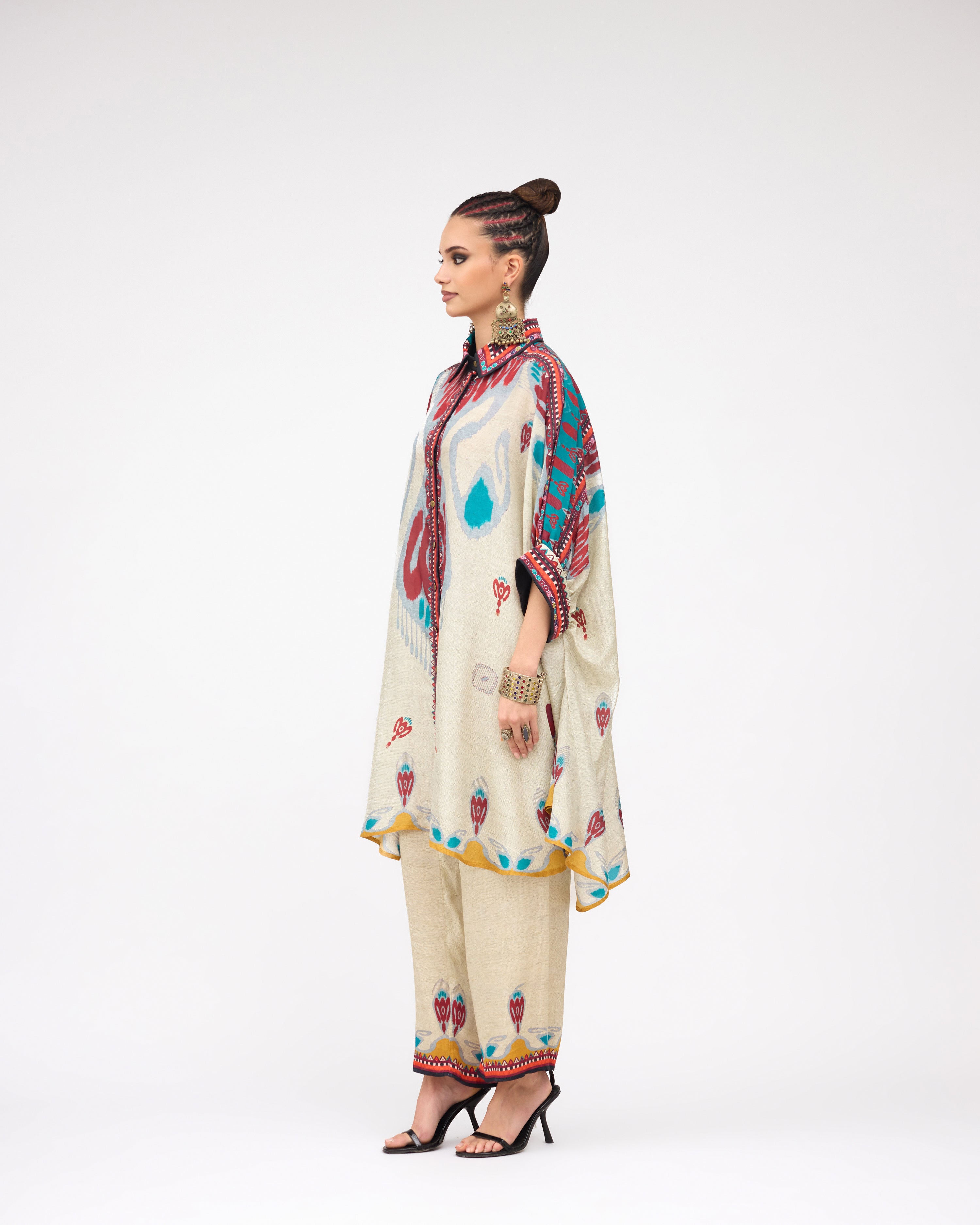 Tangier : Kamara - Eggshell/Multi