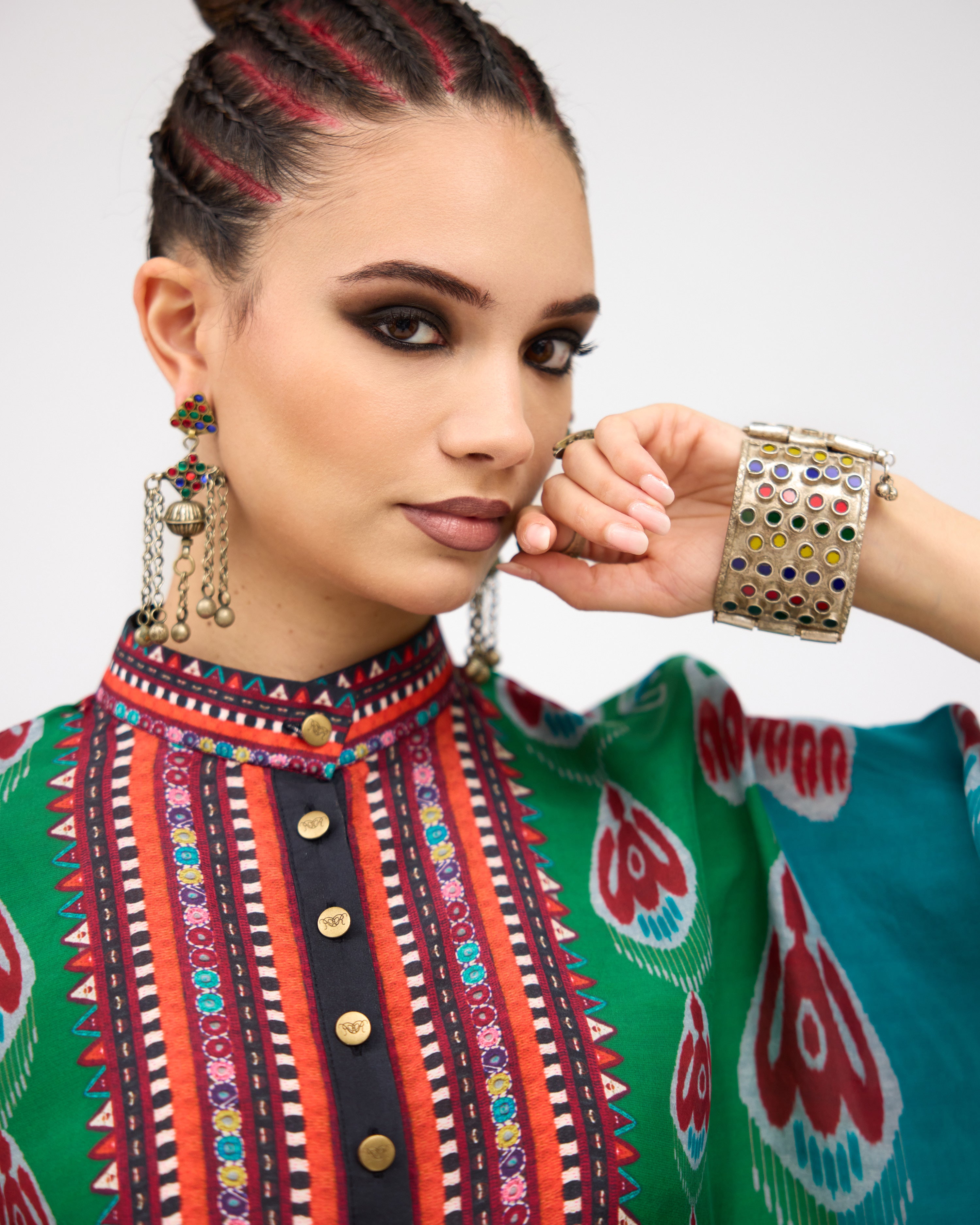 Tangier : Chanel - Green/Multi