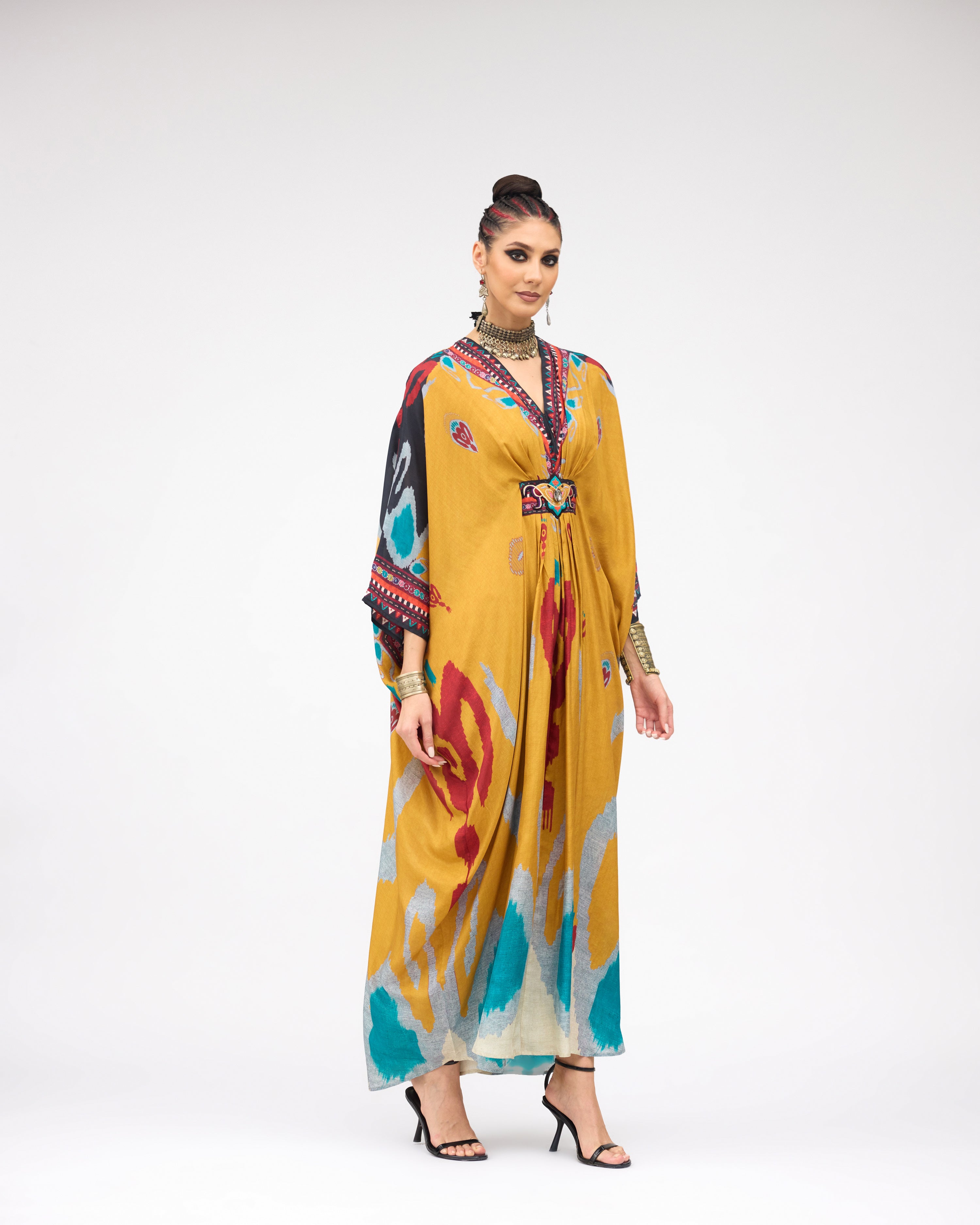 Tangier : Imama - Mustard/Multi