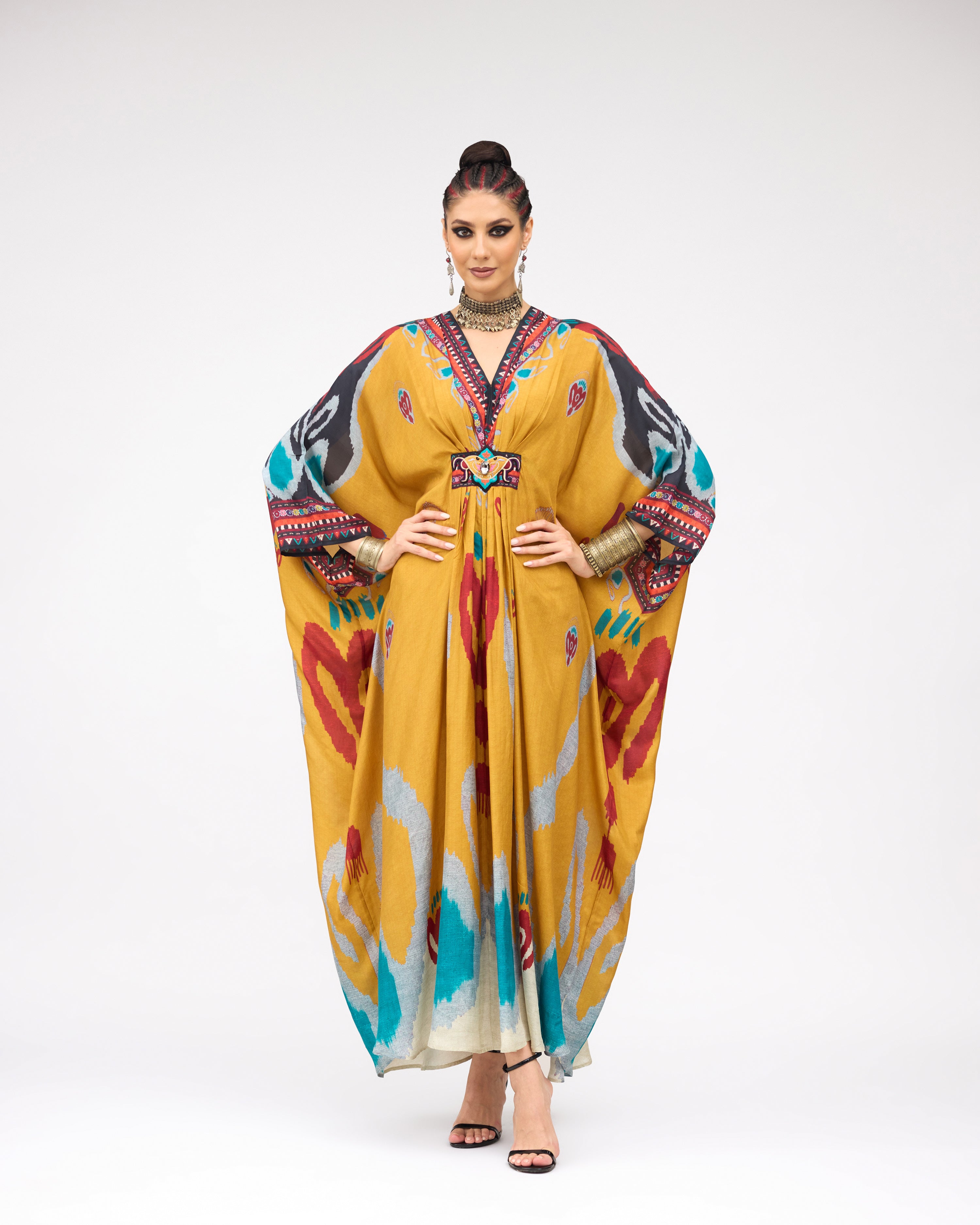 Tangier : Imama - Mustard/Multi