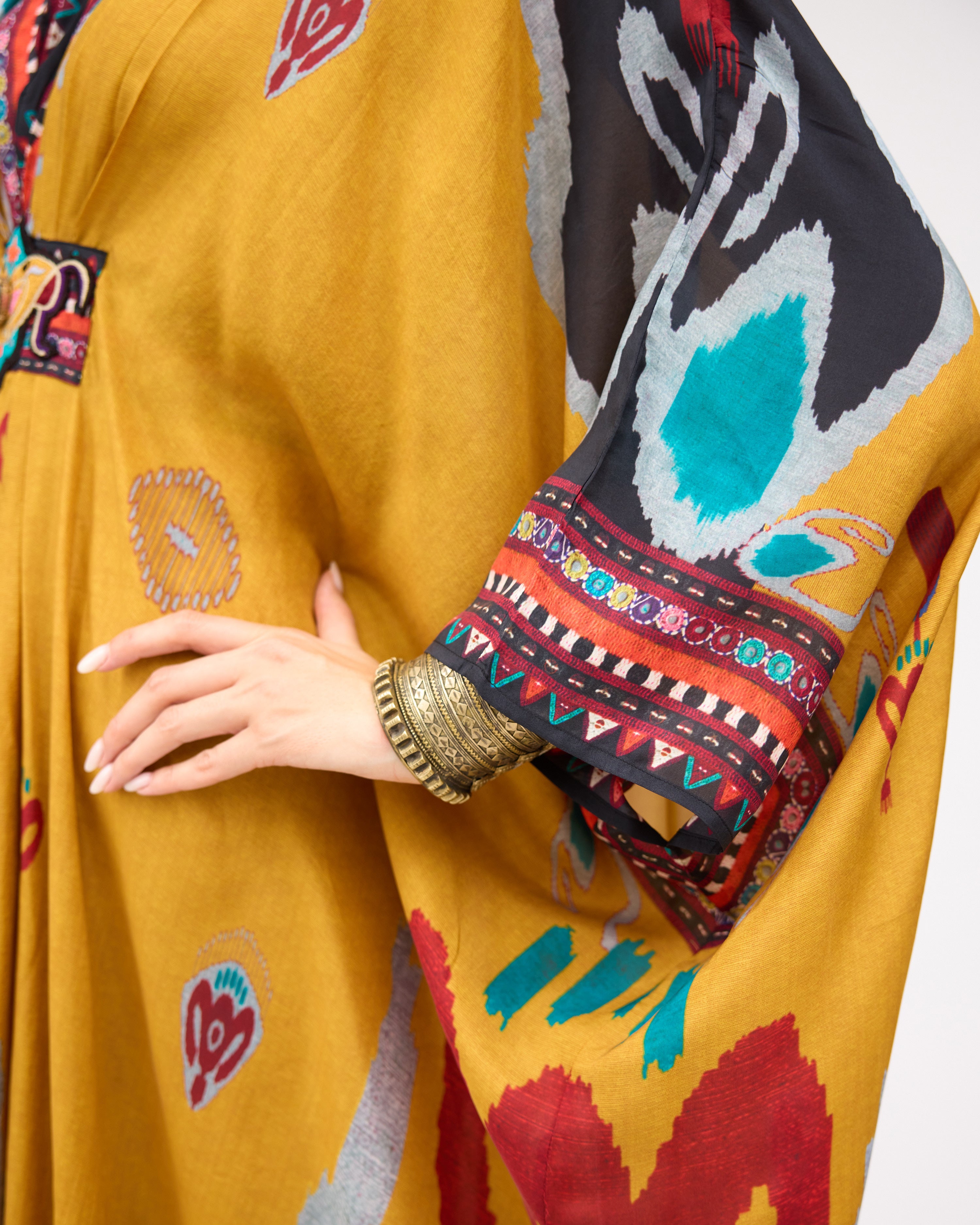Tangier : Imama - Mustard/Multi