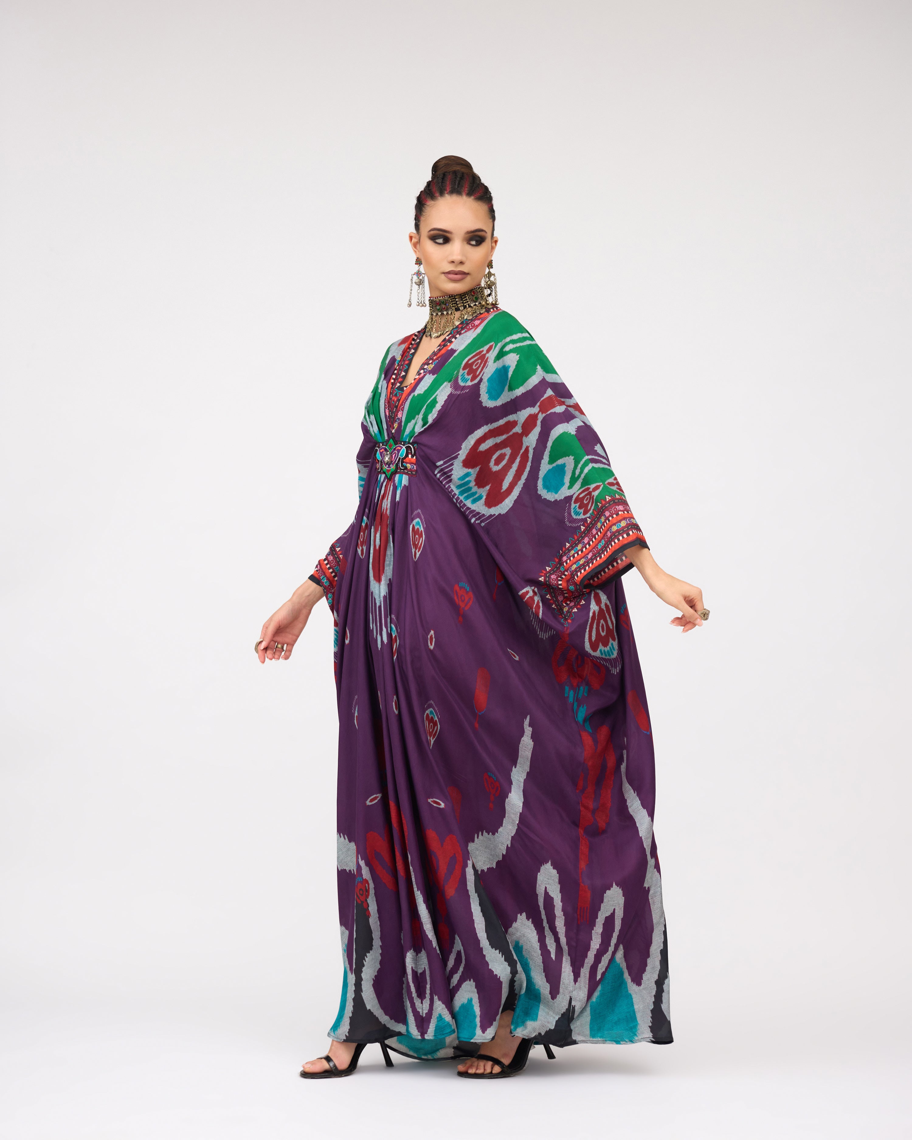 Tangier : Imama - Purple/Multi