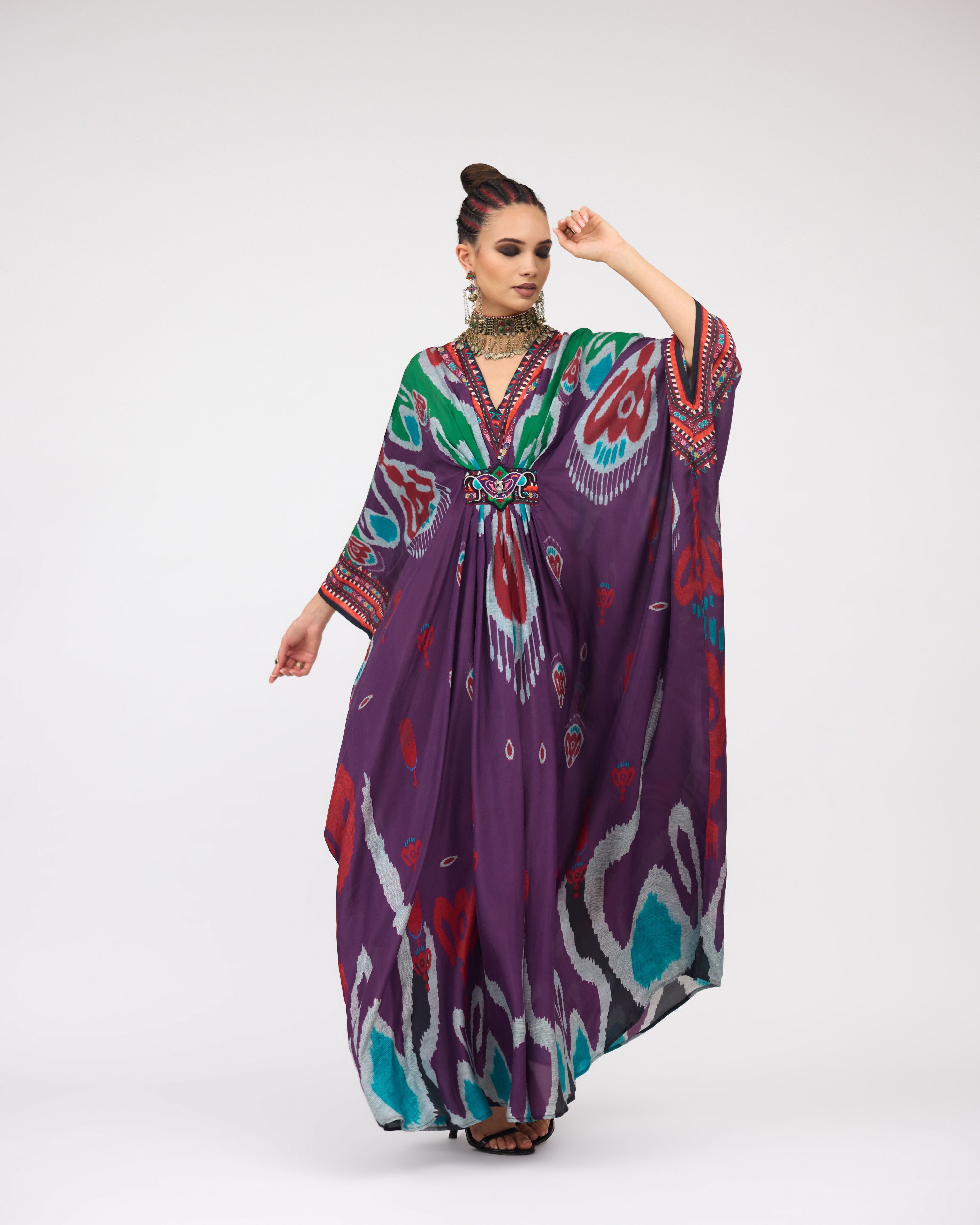 Tangier : Imama - Purple/Multi