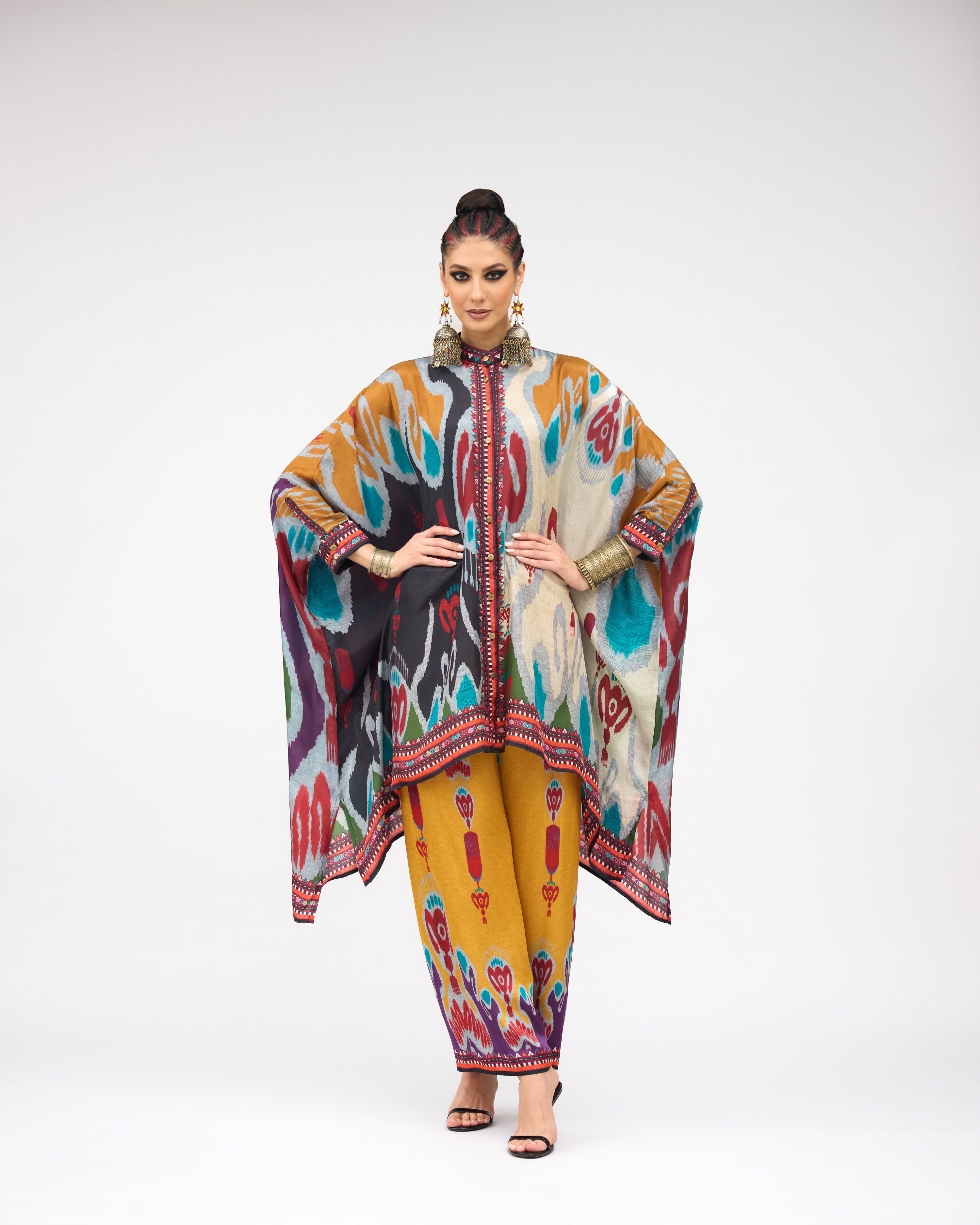 Tangier : Dakota - Mustard/Multi