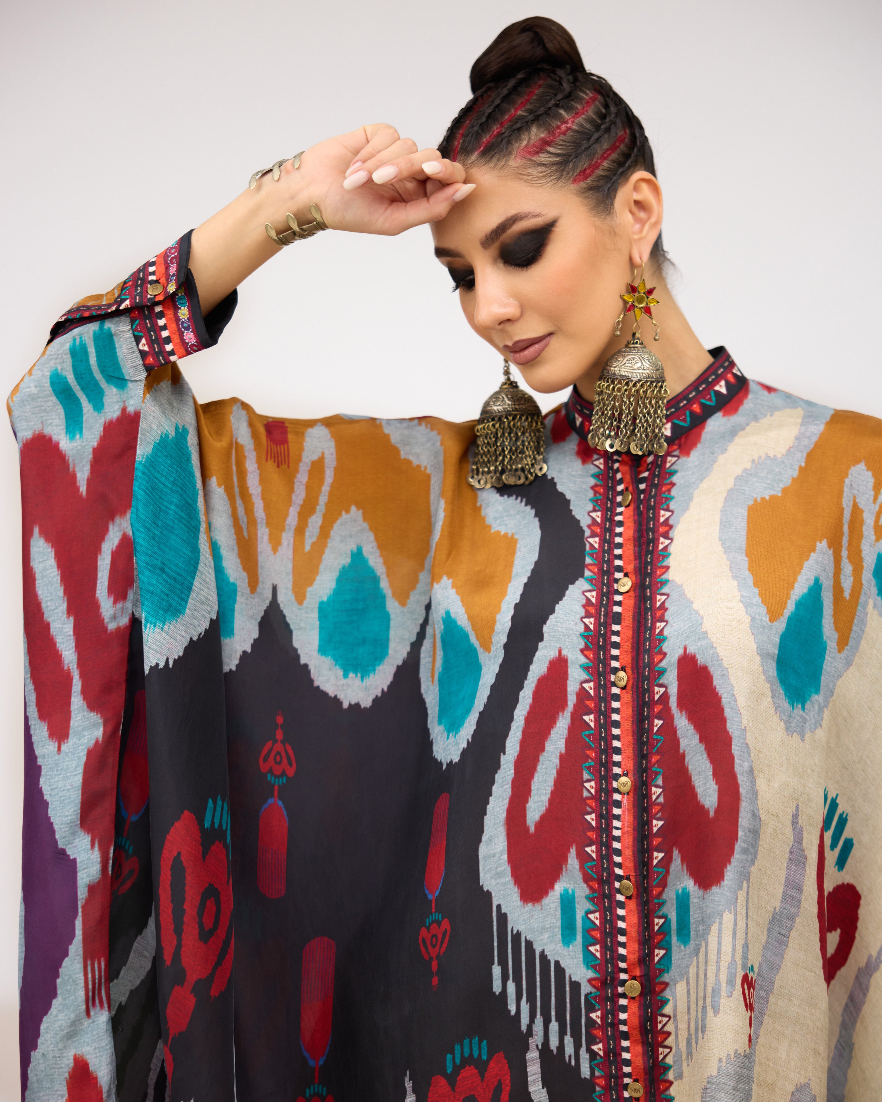 Tangier : Dakota - Mustard/Multi