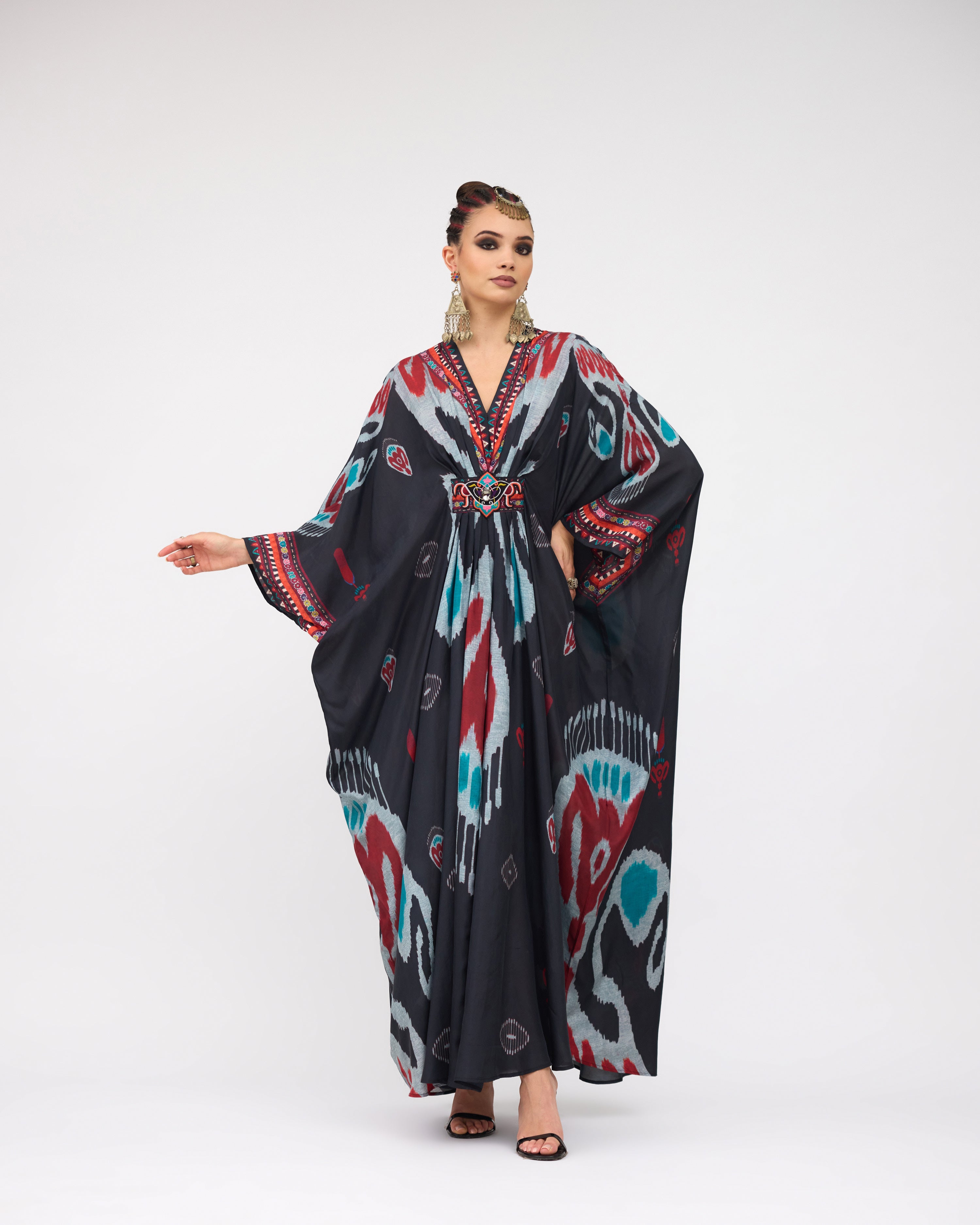 Tangier : Imama - Charcoal/Multi