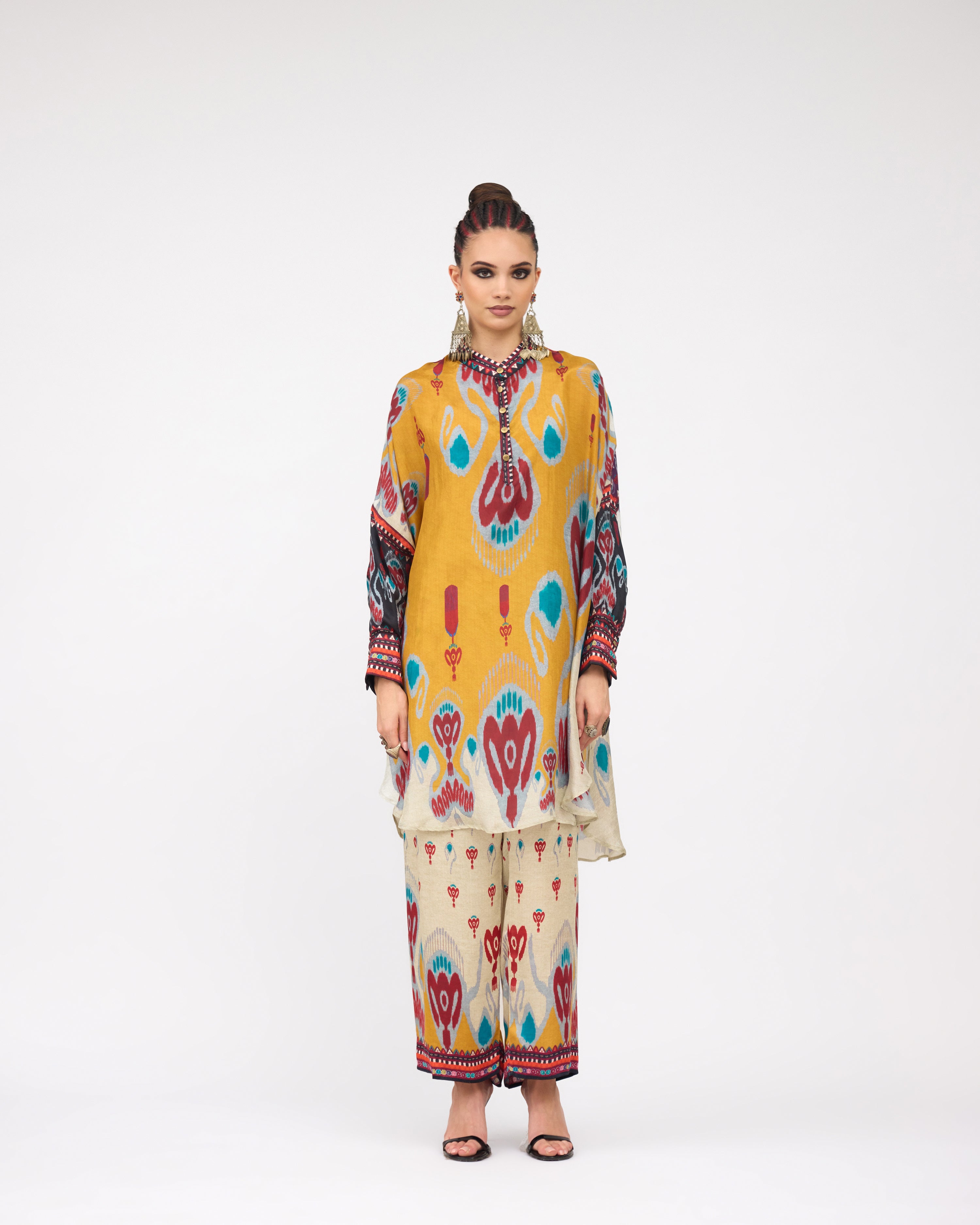 Tangier : Mabel - Mustard/Multi