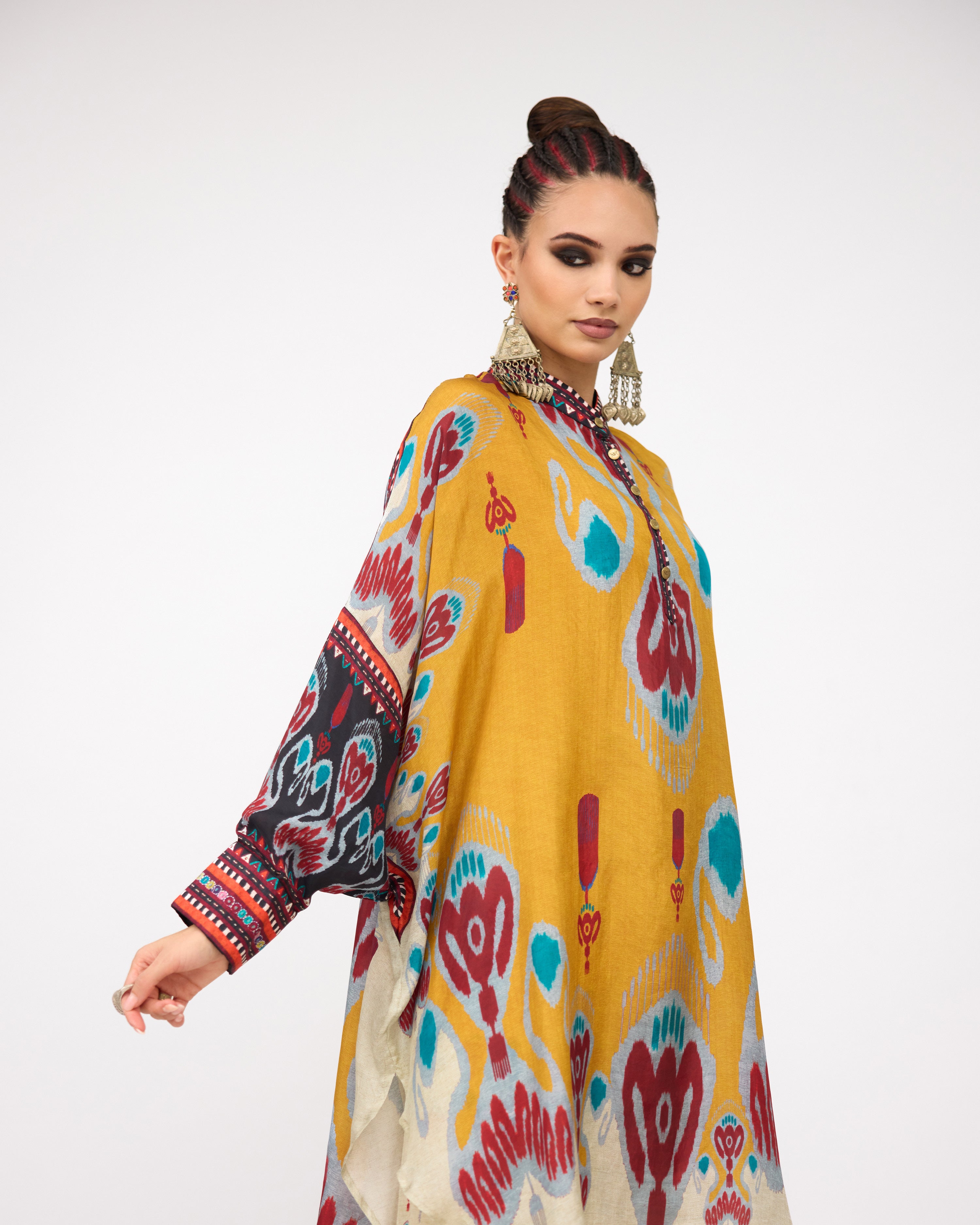 Tangier : Mabel - Mustard/Multi