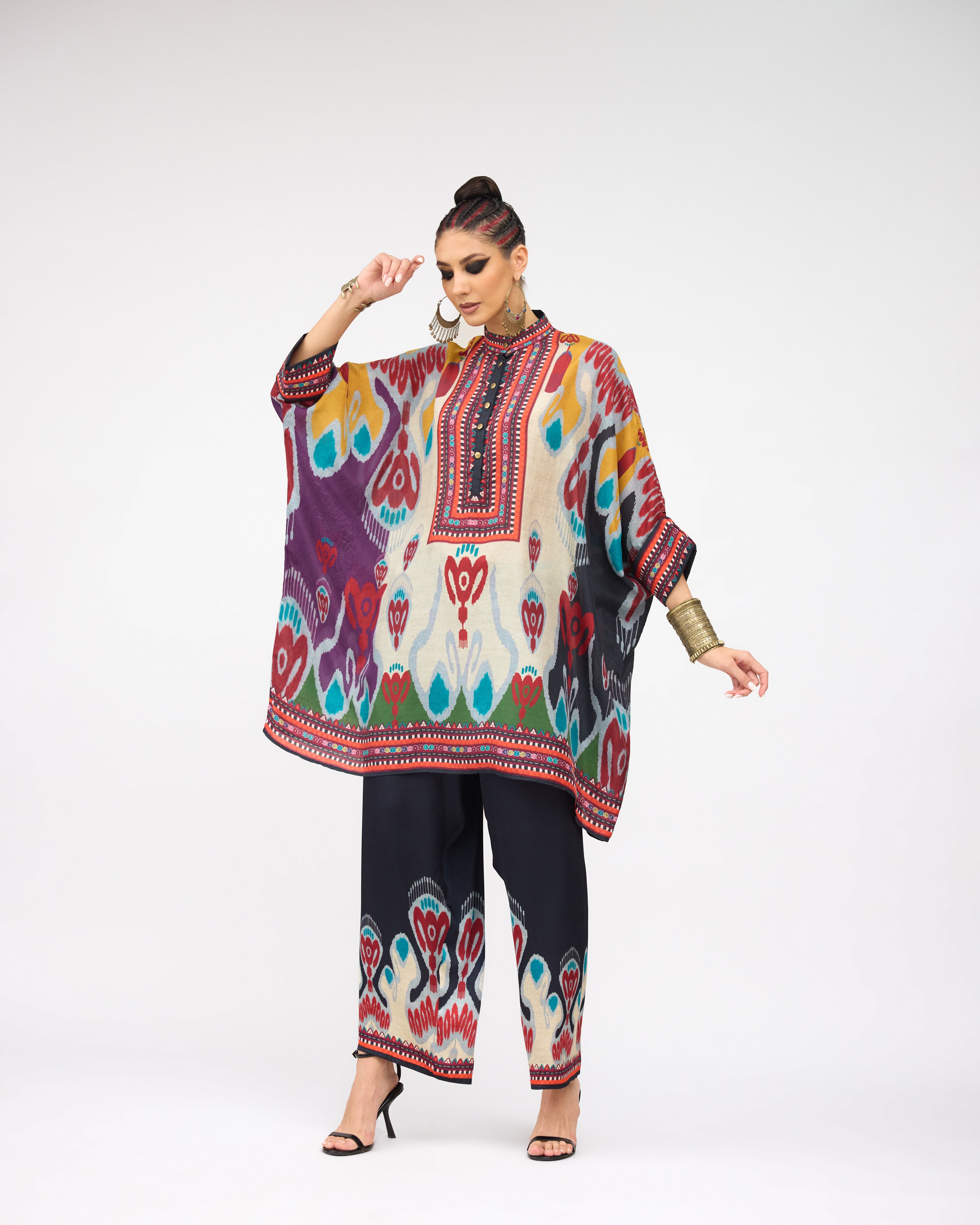 Tangier : Chanel 36" - Eggshell/Multi