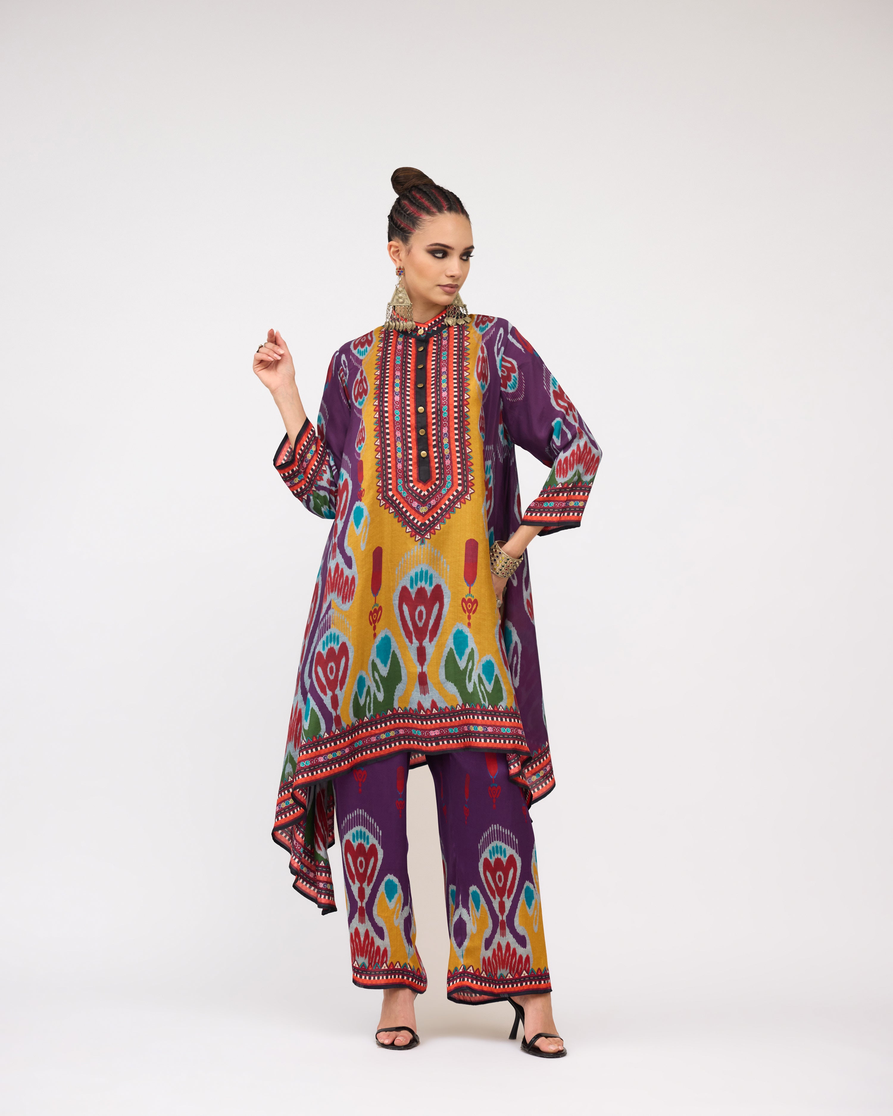 Tangier : Navya - Purple/Multi