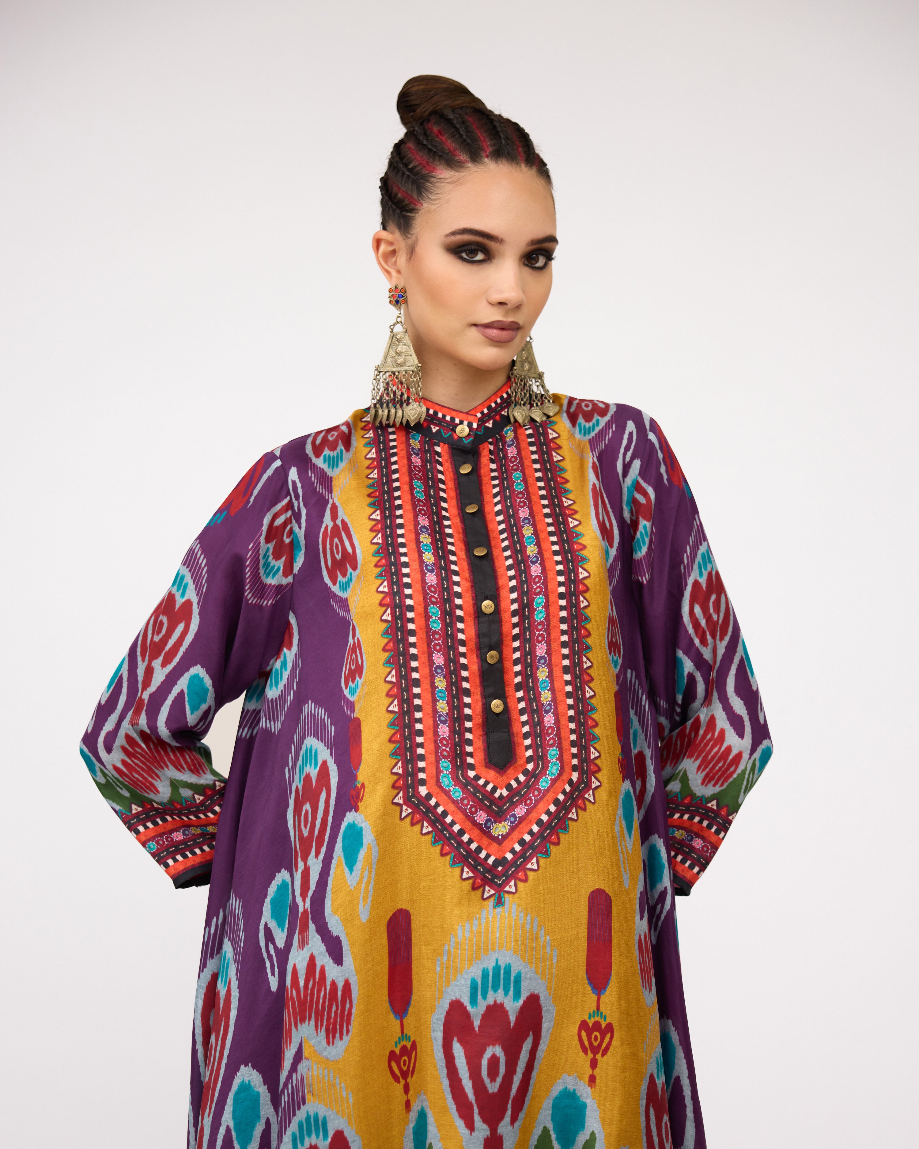 Tangier : Navya - Purple/Multi