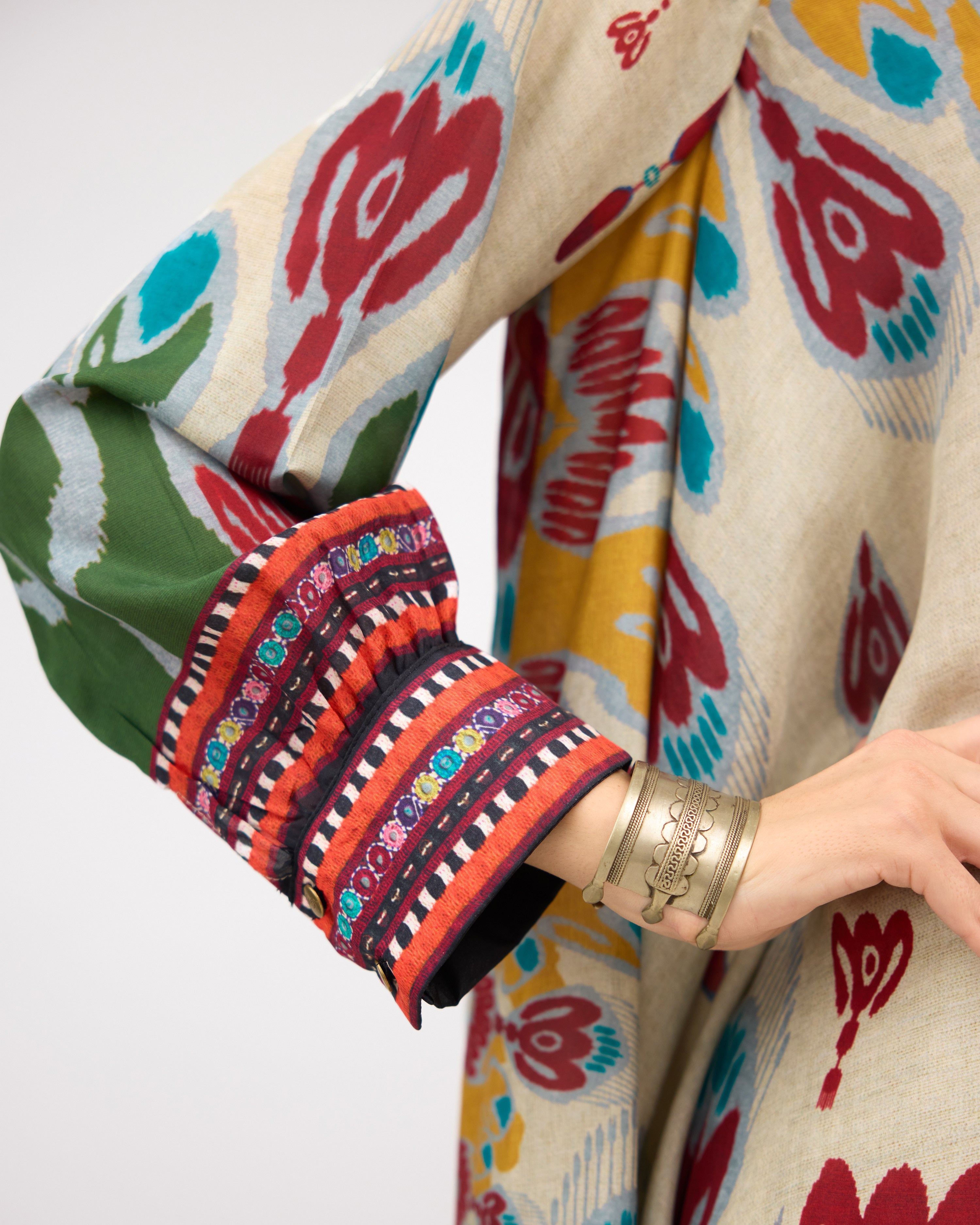 Tangier : Nilofer - Eggshell/Multi
