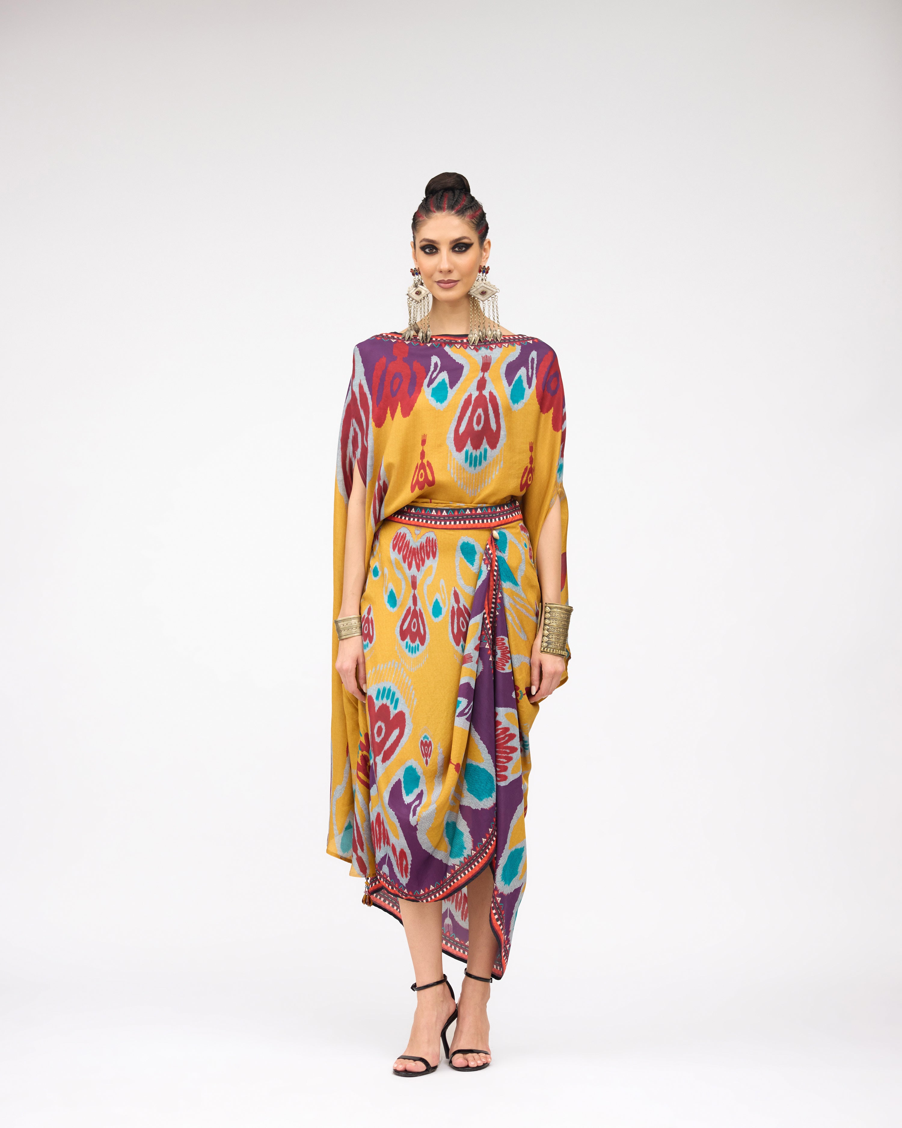 Tangier : Kamini - Mustard/Multi