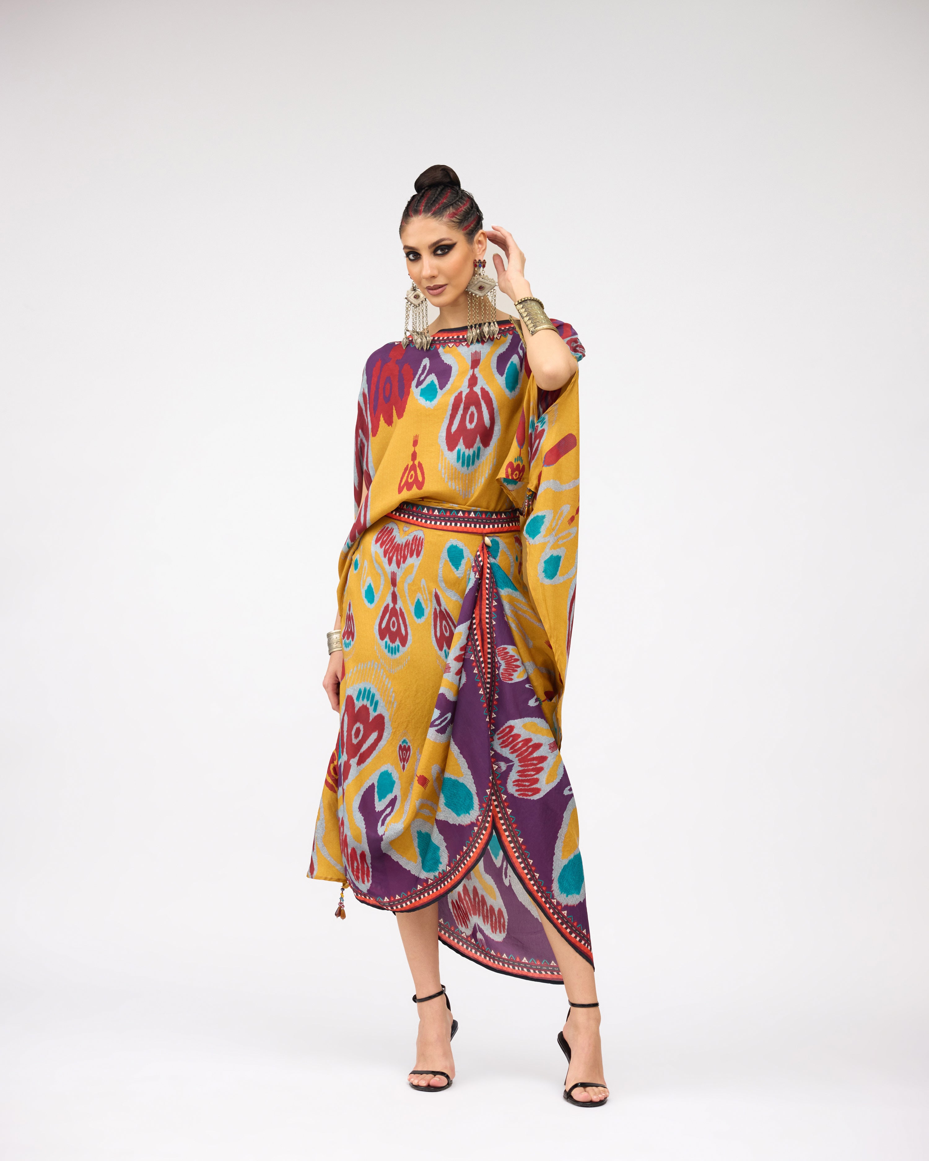 Tangier : Kamini - Mustard/Multi