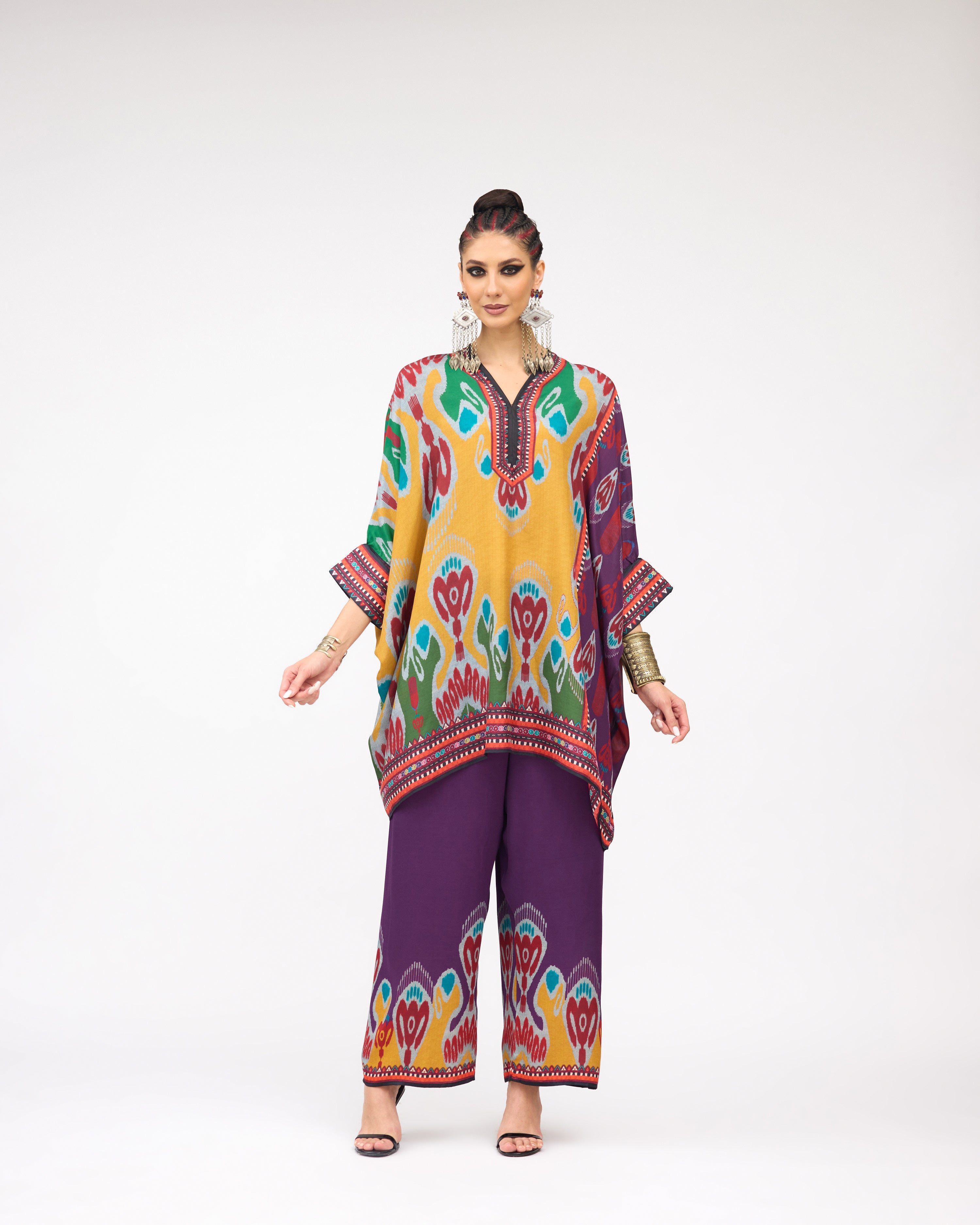 Tangier : Chanel 36" - Mustard/Multi