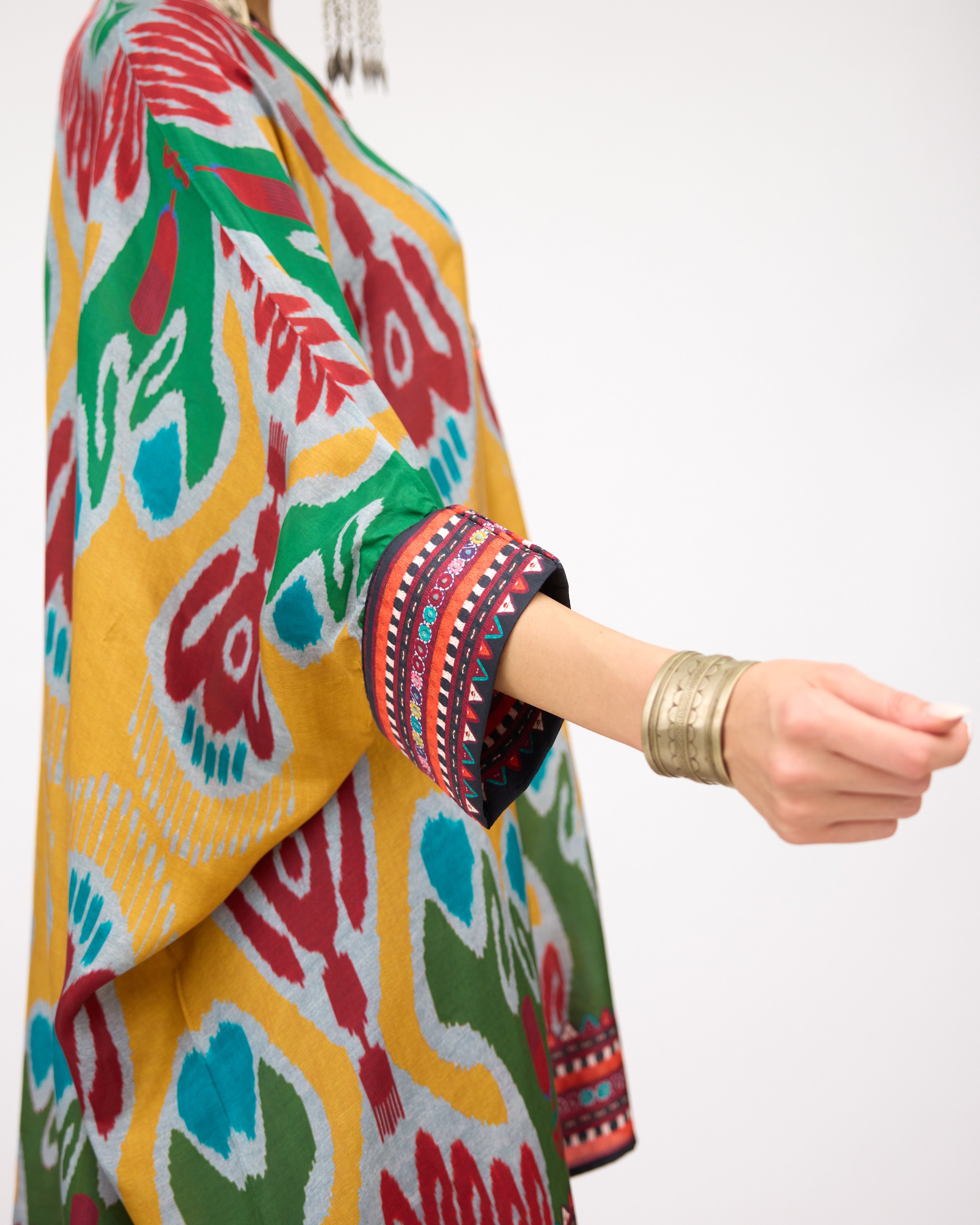 Tangier : Chanel 36" - Mustard/Multi