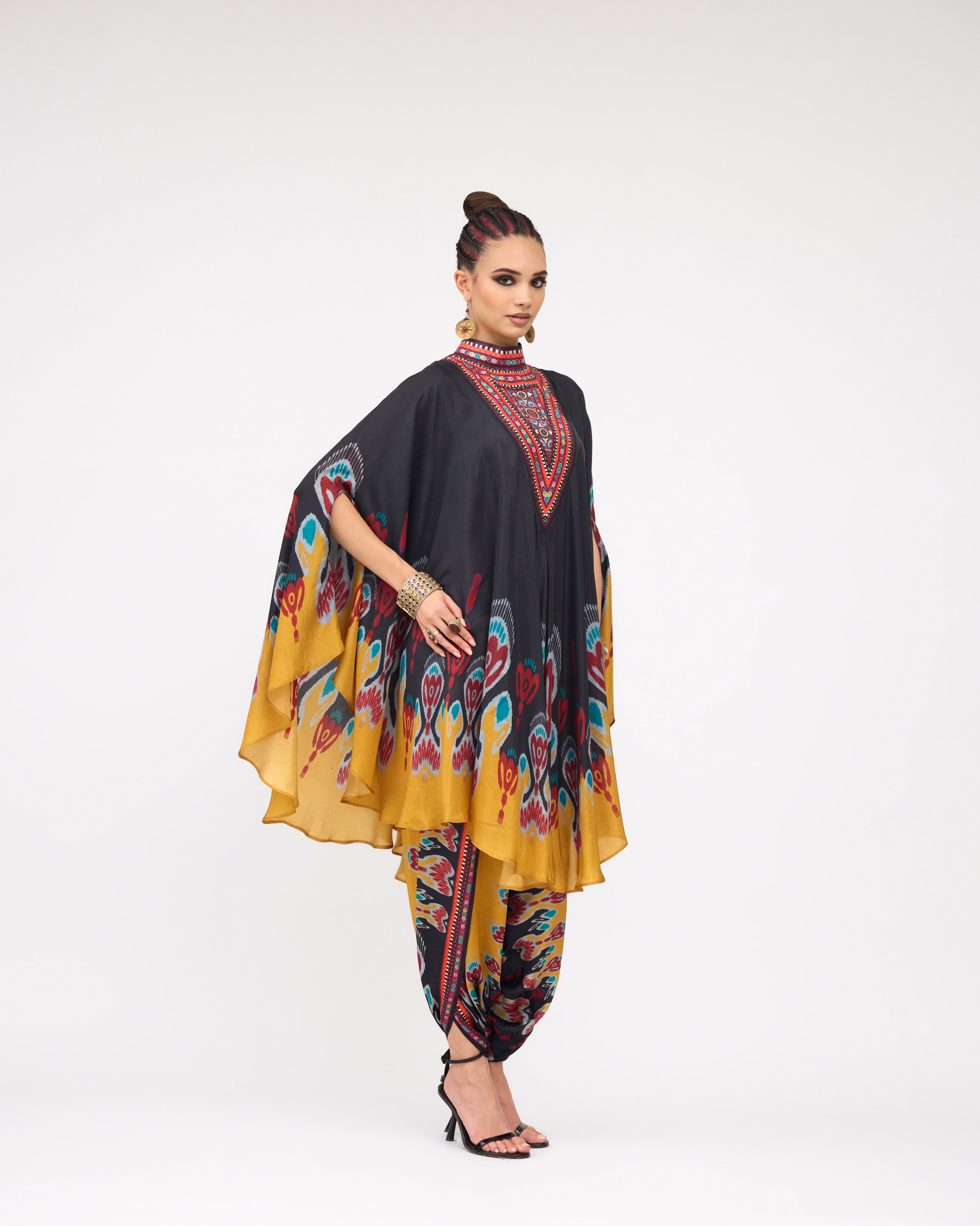 Tangier : Farah - Charcoal/Multi