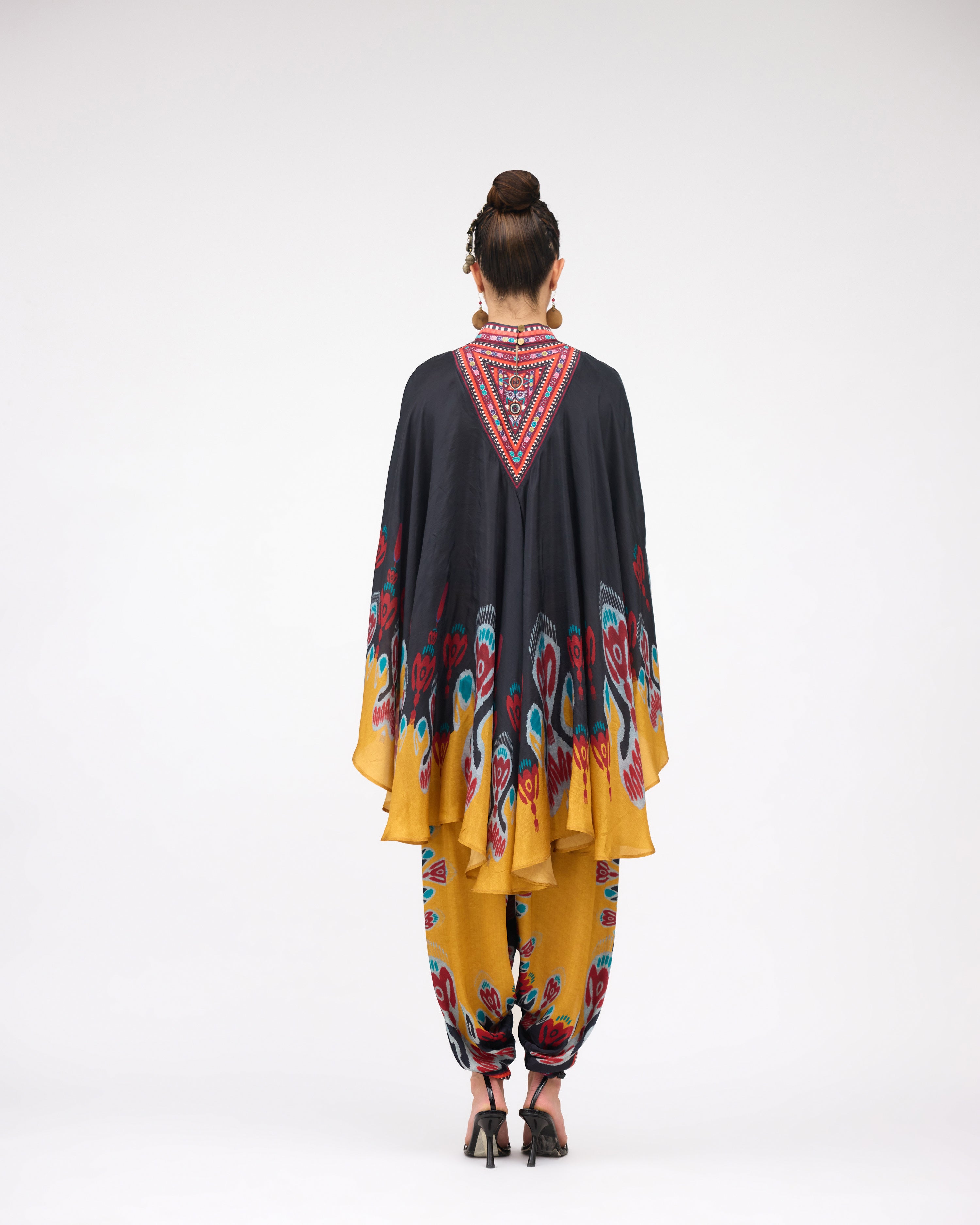 Tangier : Farah - Charcoal/Multi