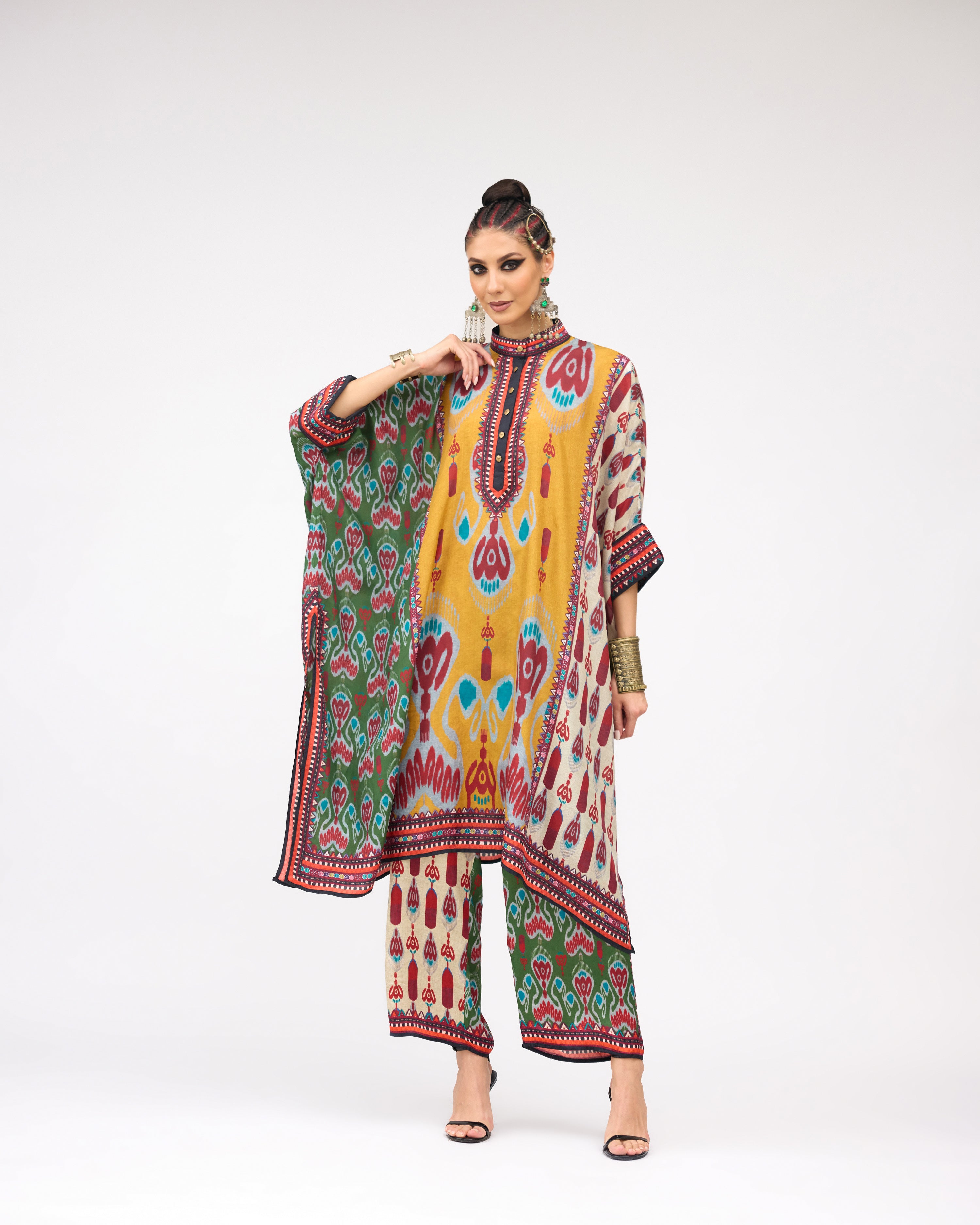 Tangier : Chantelle 42" - Mustard/Multi