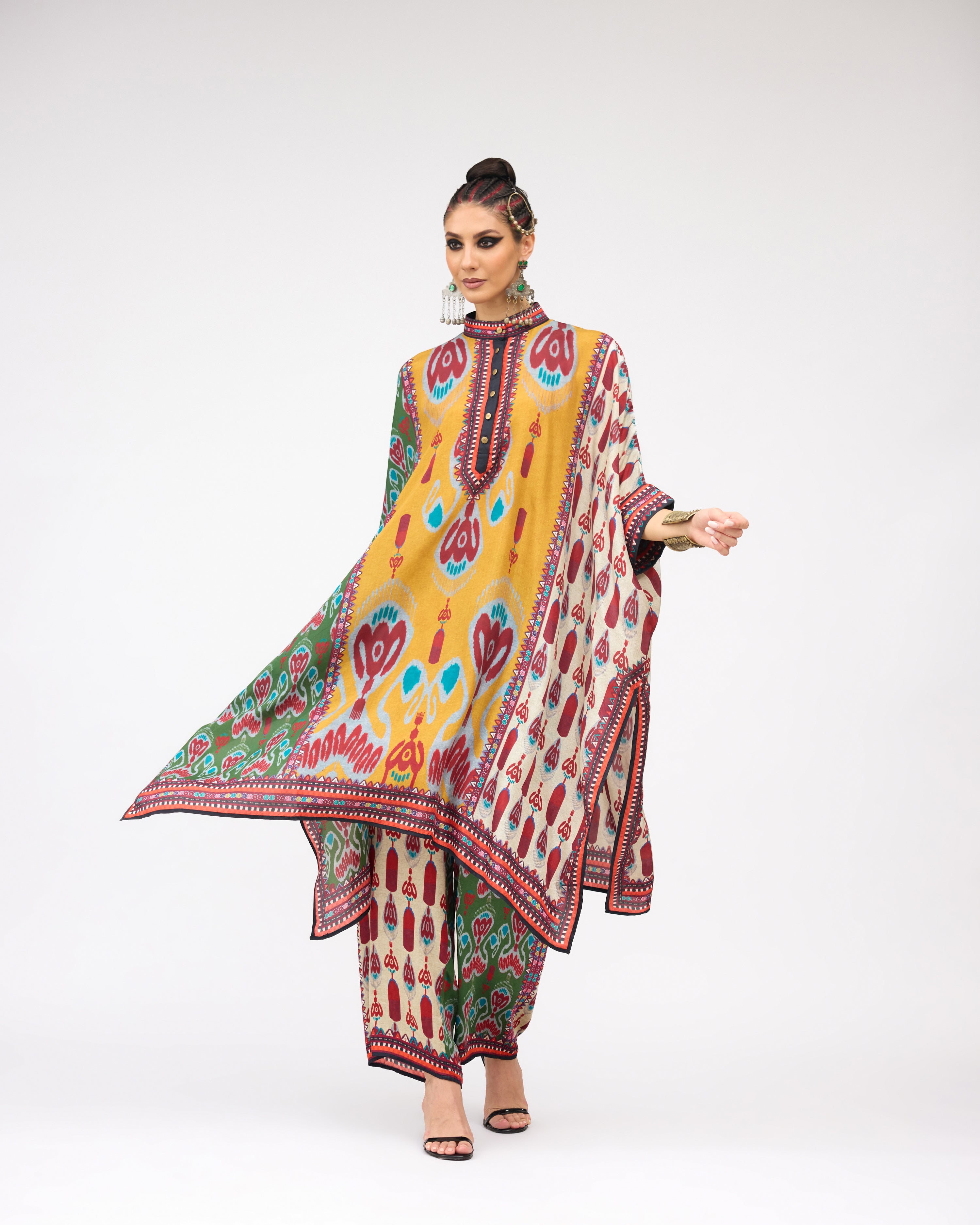 Tangier : Chantelle 42" - Mustard/Multi