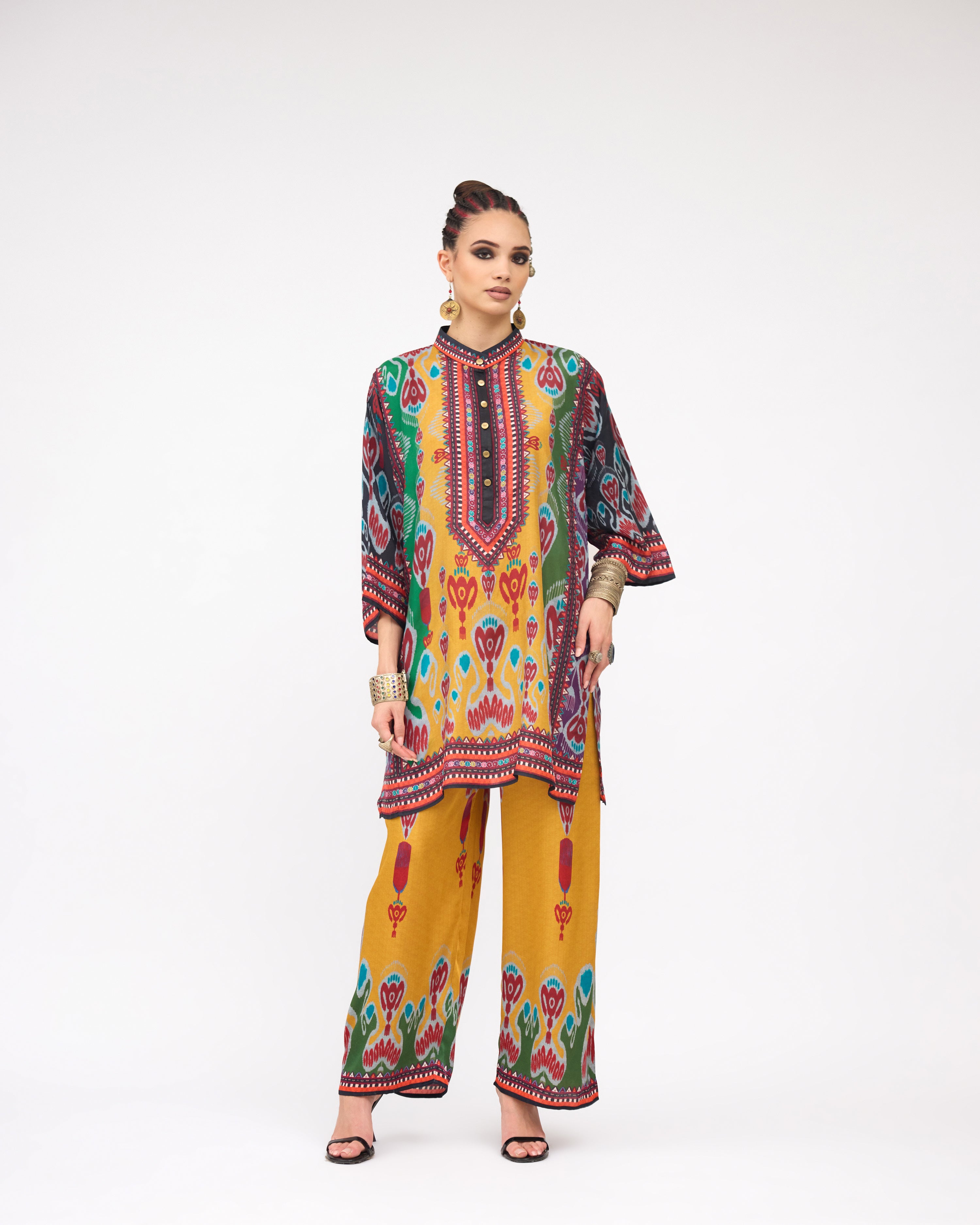 Tangier : Ghazal - Mustard/Multi