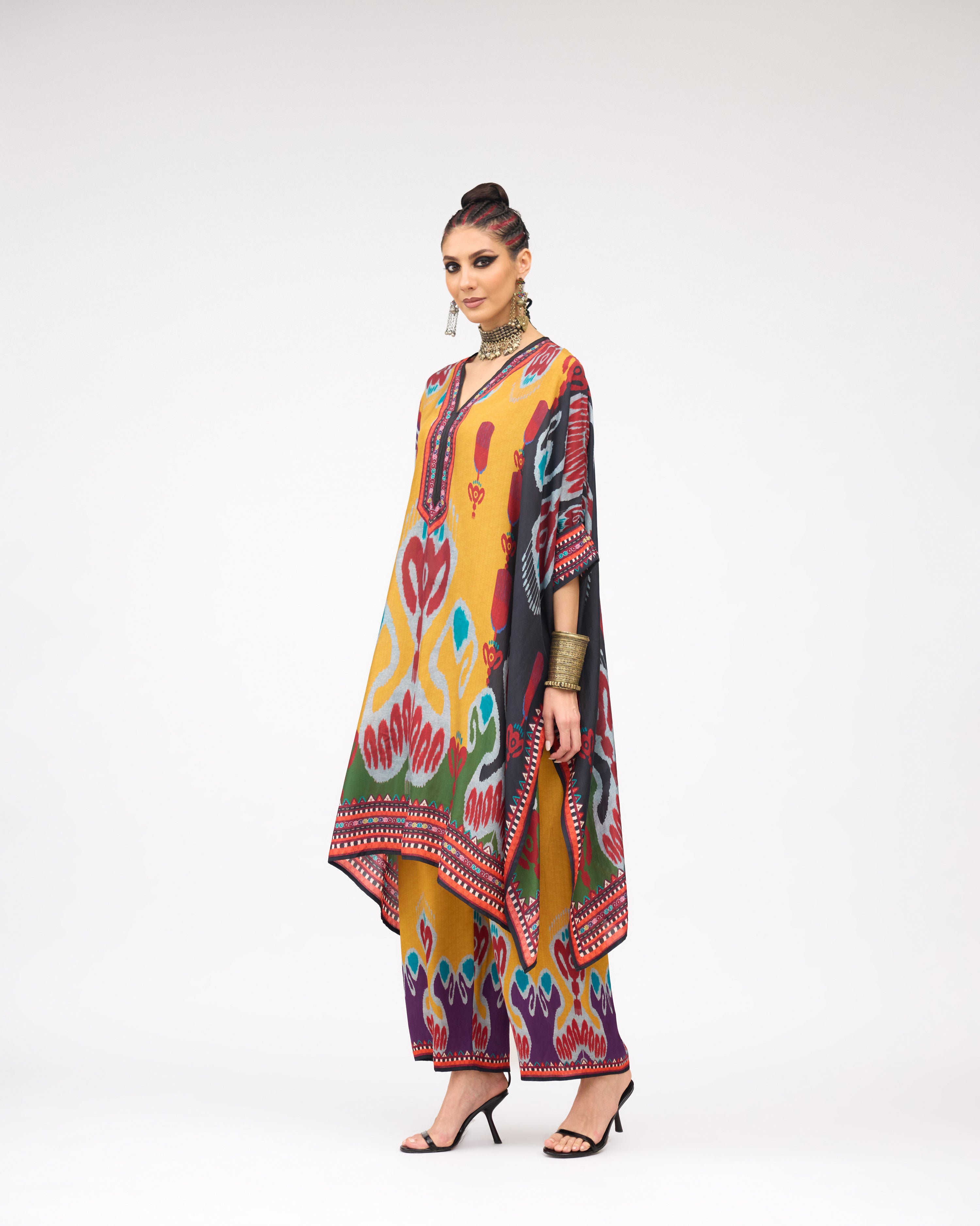 Tangier : Chantelle 42" - Mustard/Multi