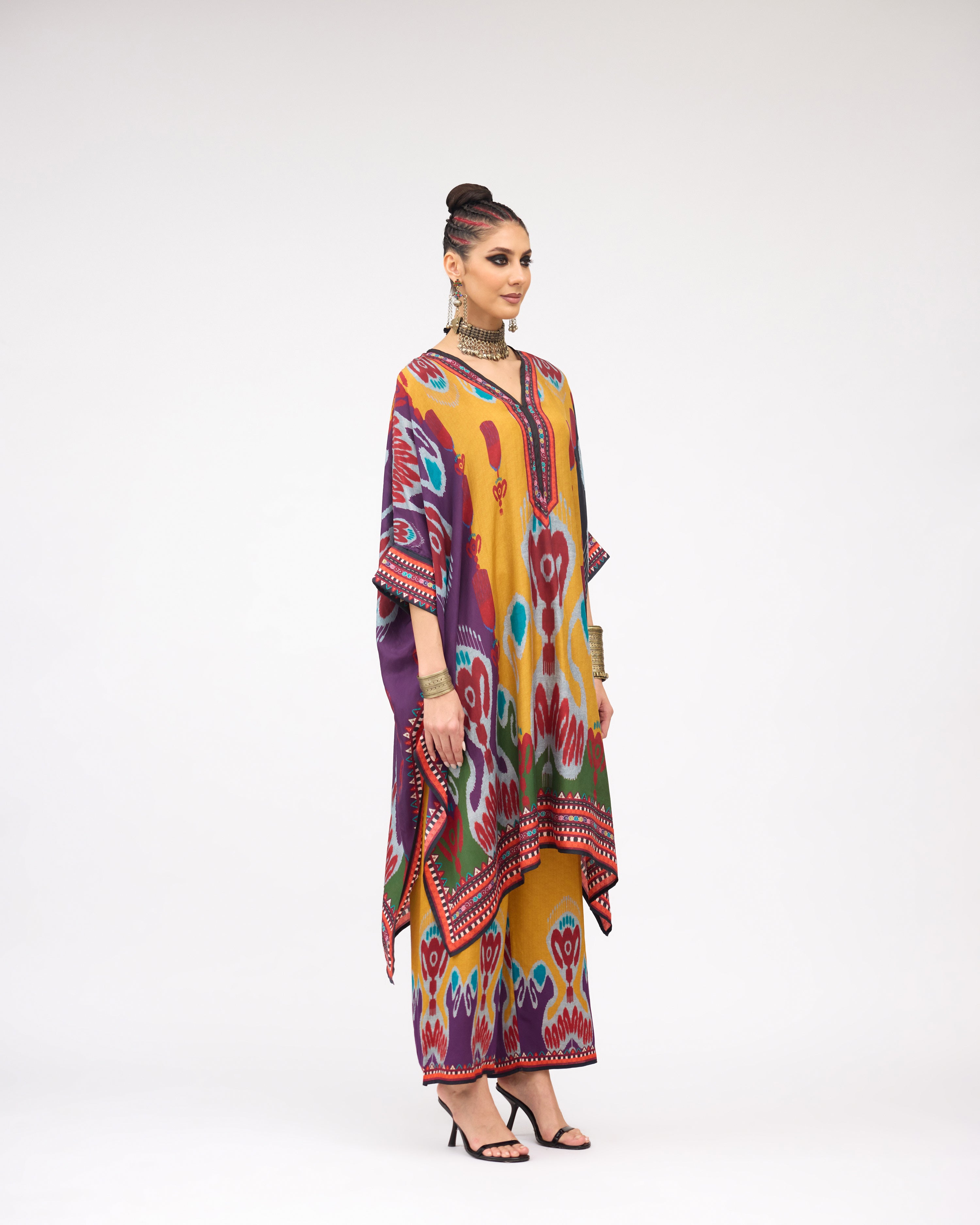 Tangier : Chantelle 42" - Mustard/Multi