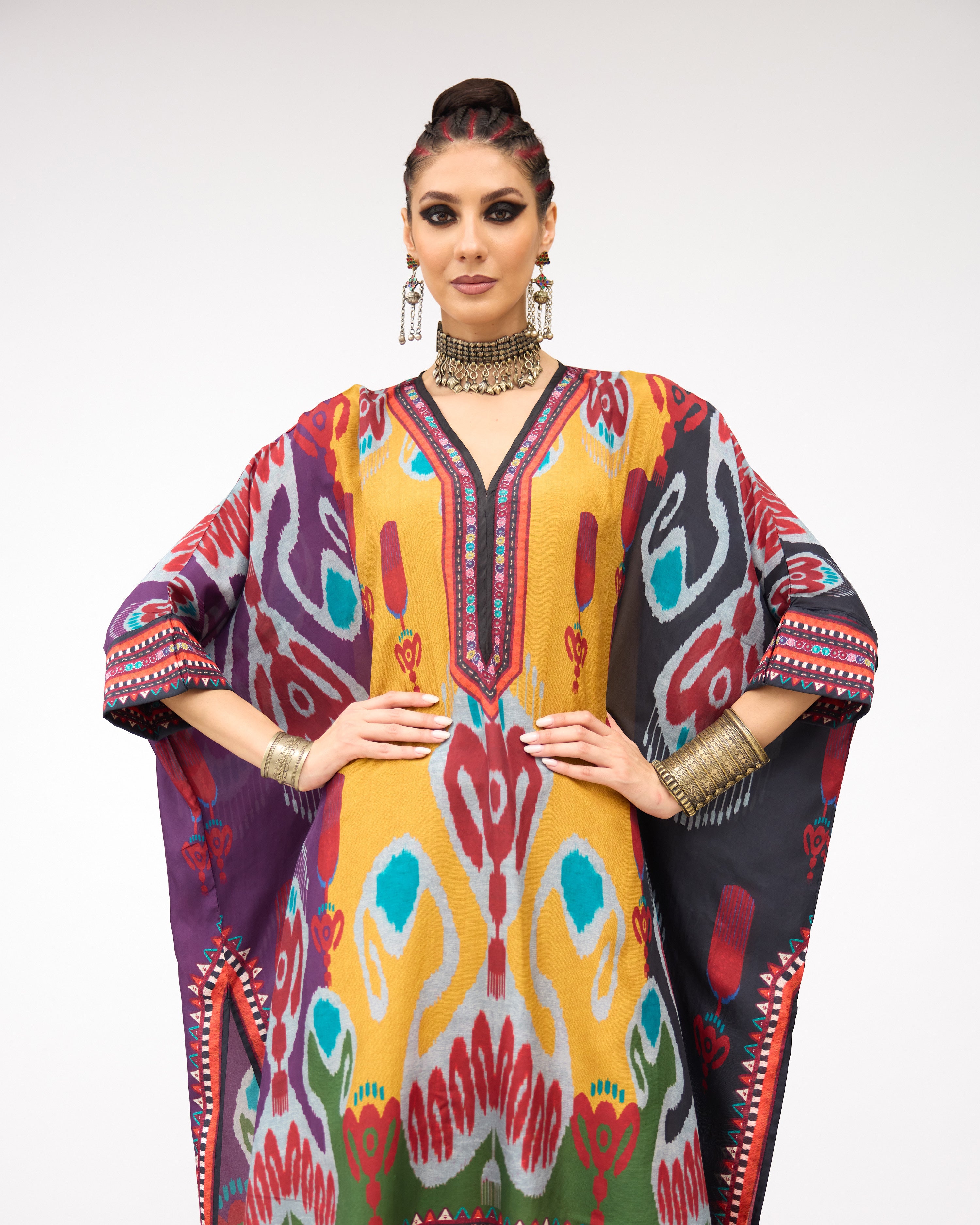 Tangier : Chantelle 42" - Mustard/Multi