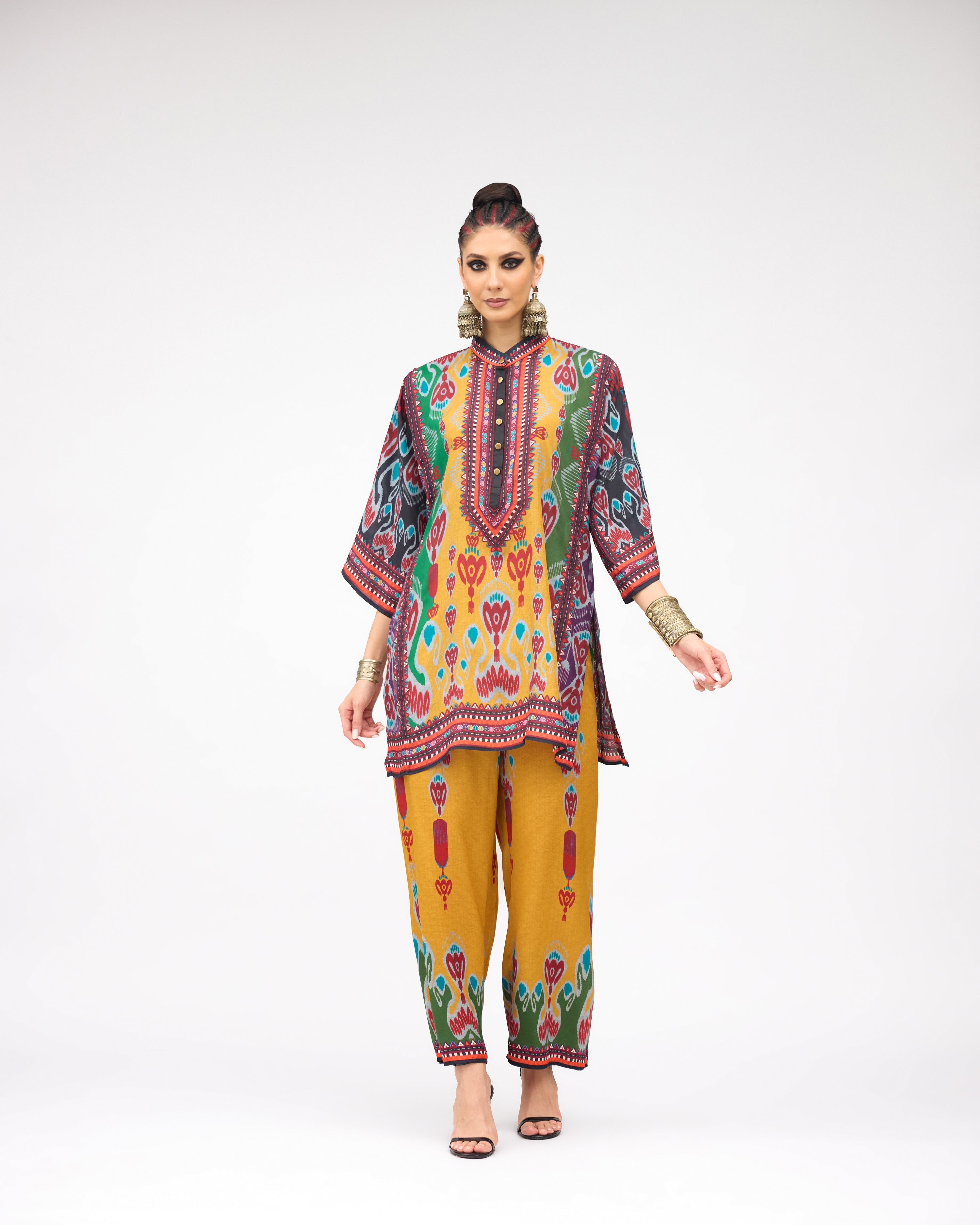 Tangier : Ghazal - Mustard/Multi