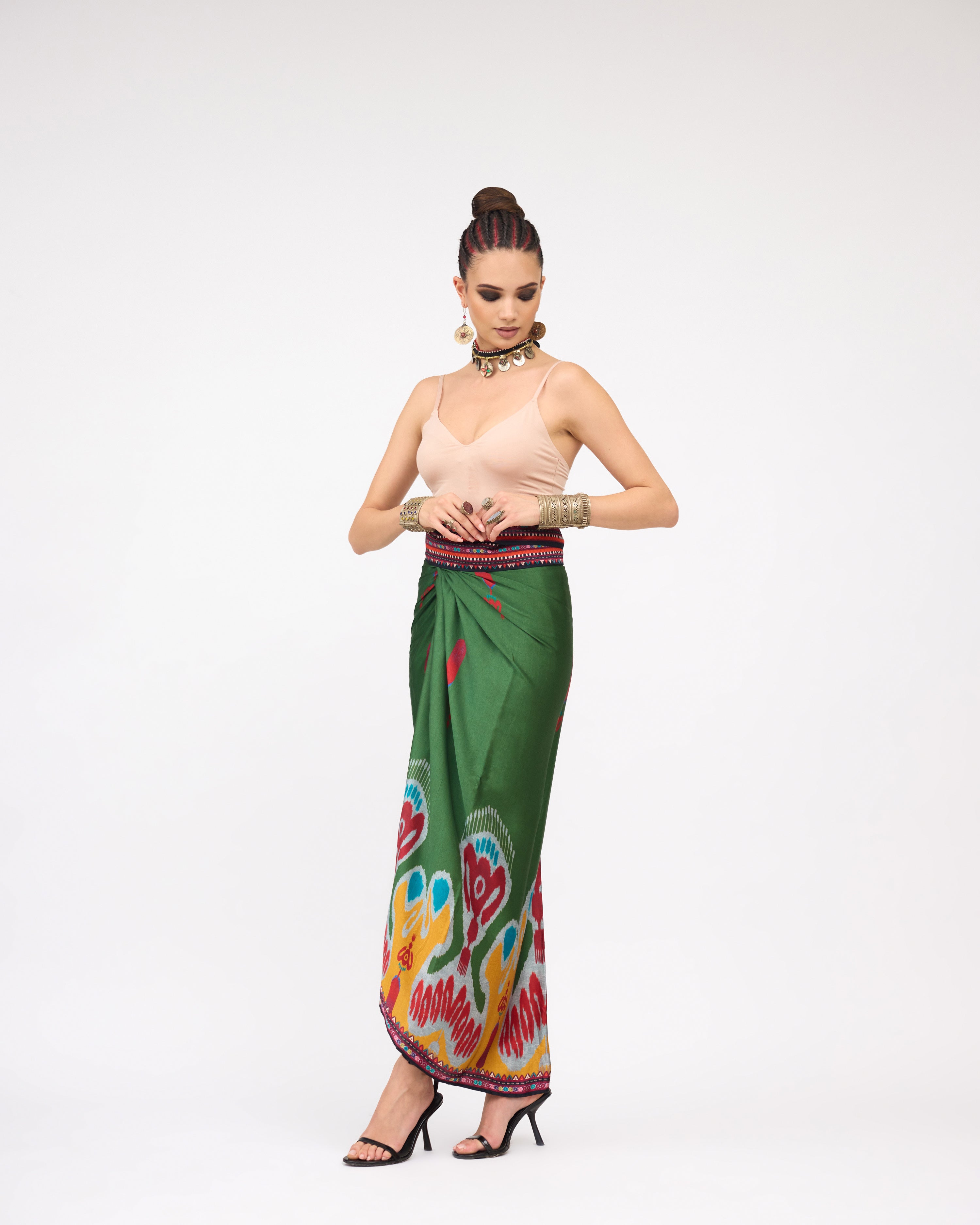 Tangier : Maya/Indonesia - Mustard/Multi