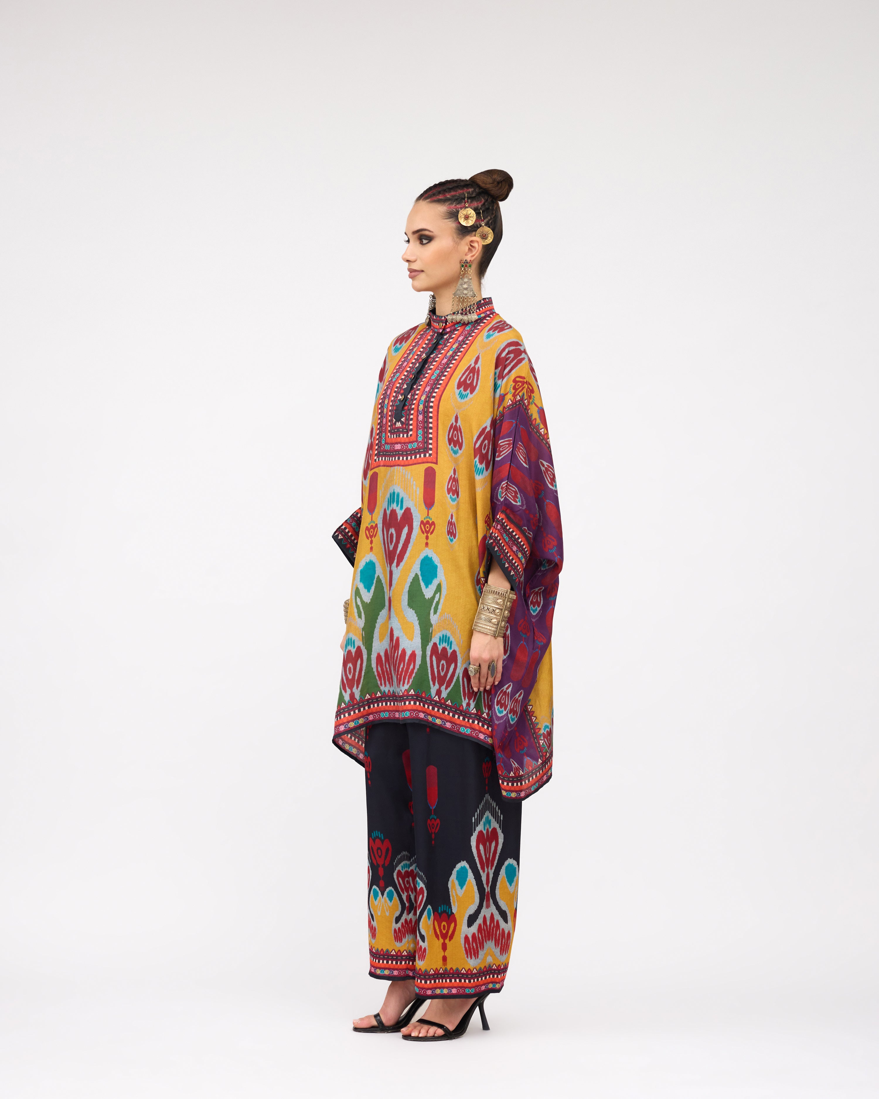 Tangier : Chanel 36" - Mustard/Multi